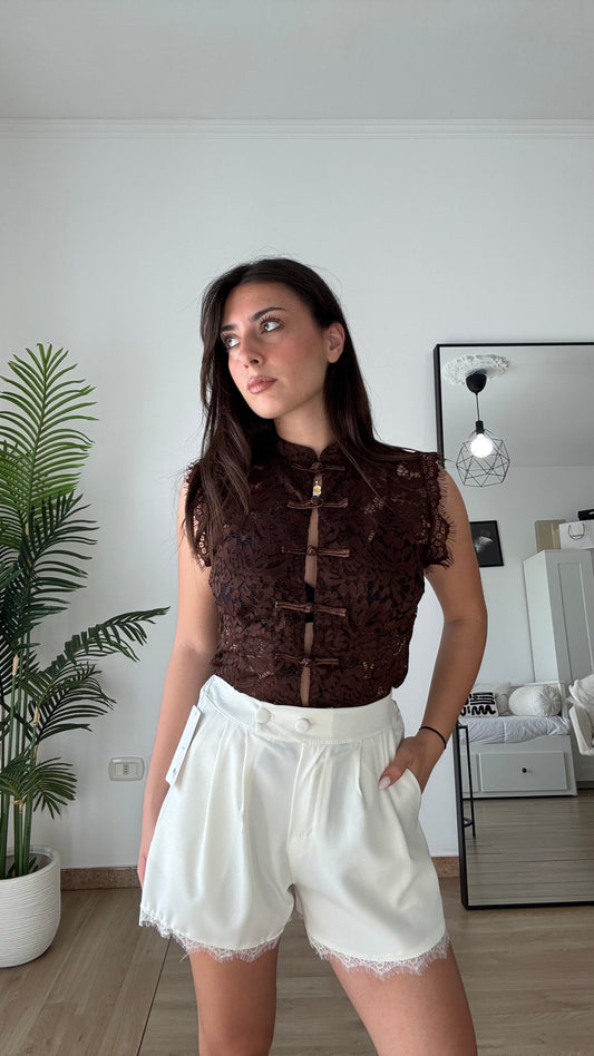 MAGLIA IN PIZZO “NARA”
