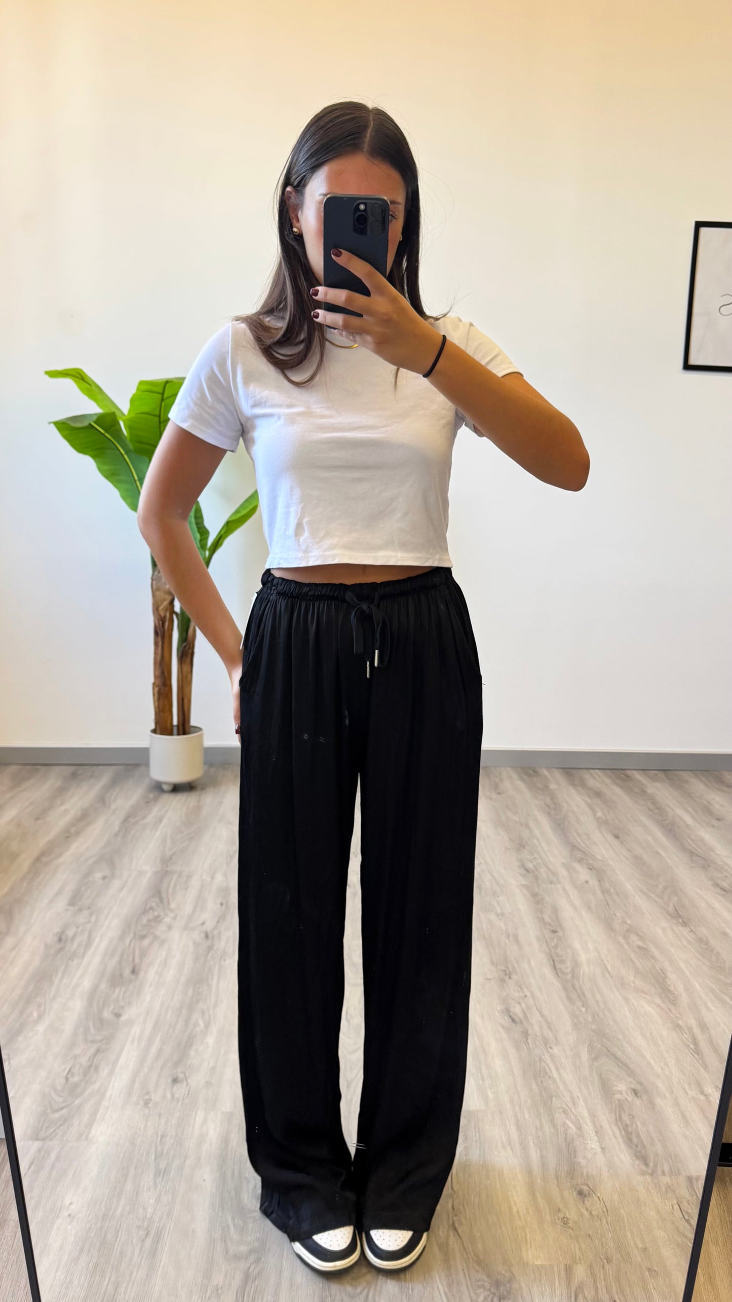 PANT SYLVIE “SATEN”