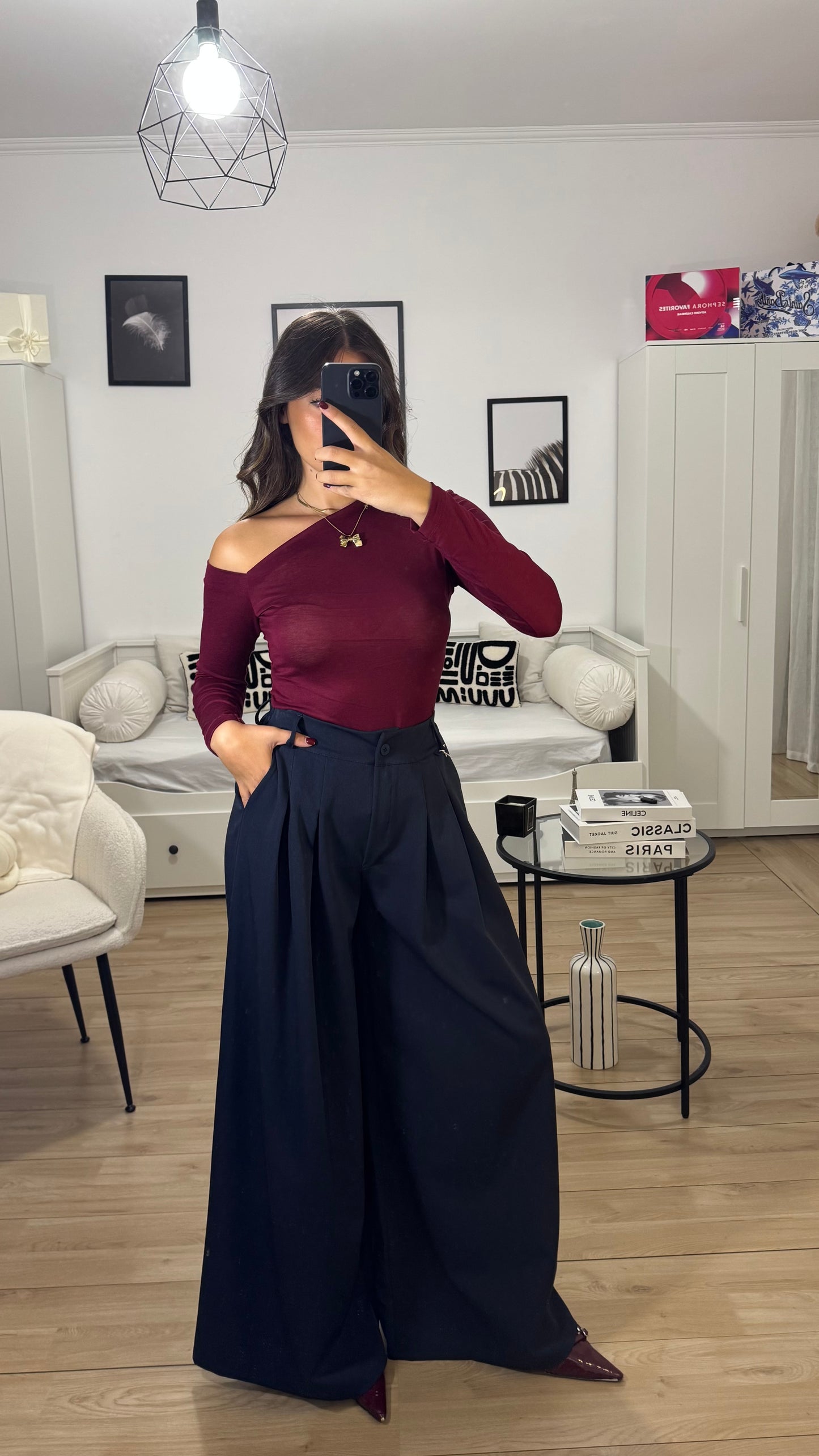 PANT CON “FOULARD”