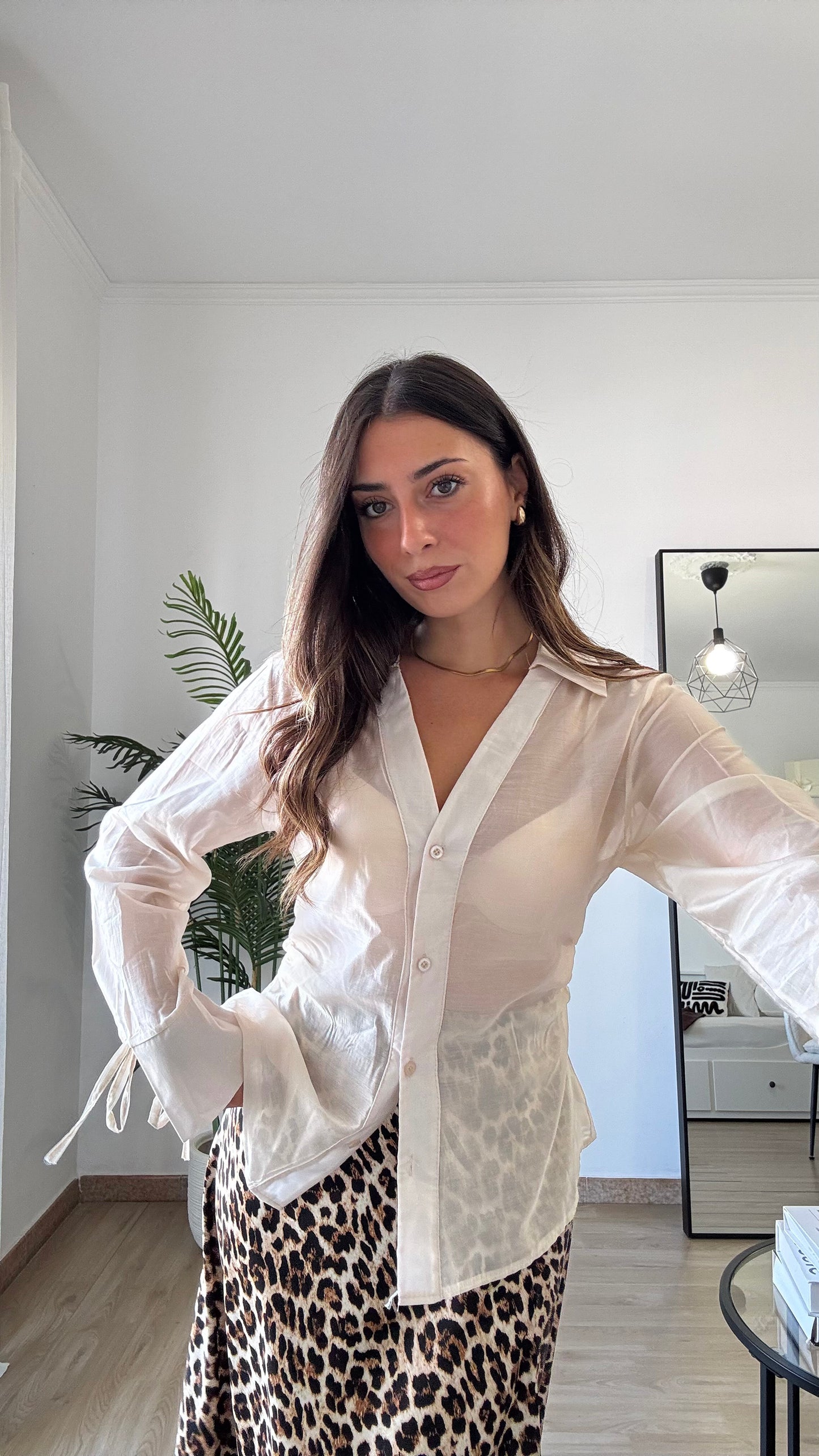 CAMICIA VELATA “MINDY”