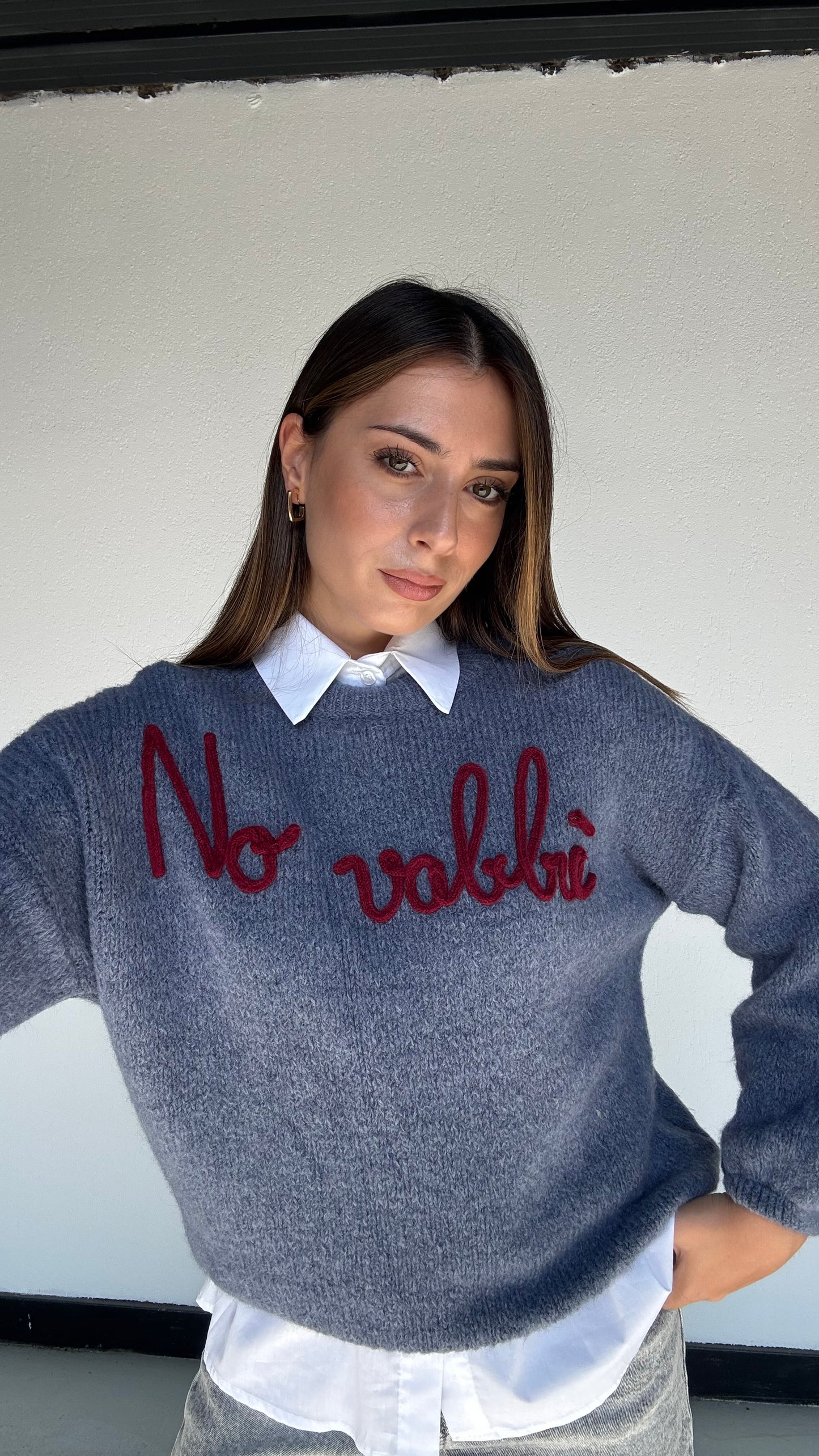 PULLOVER “NO VABBÈ”