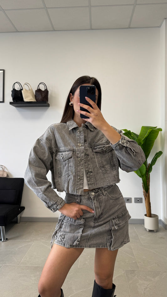 GIUBB JEANS “GREY”