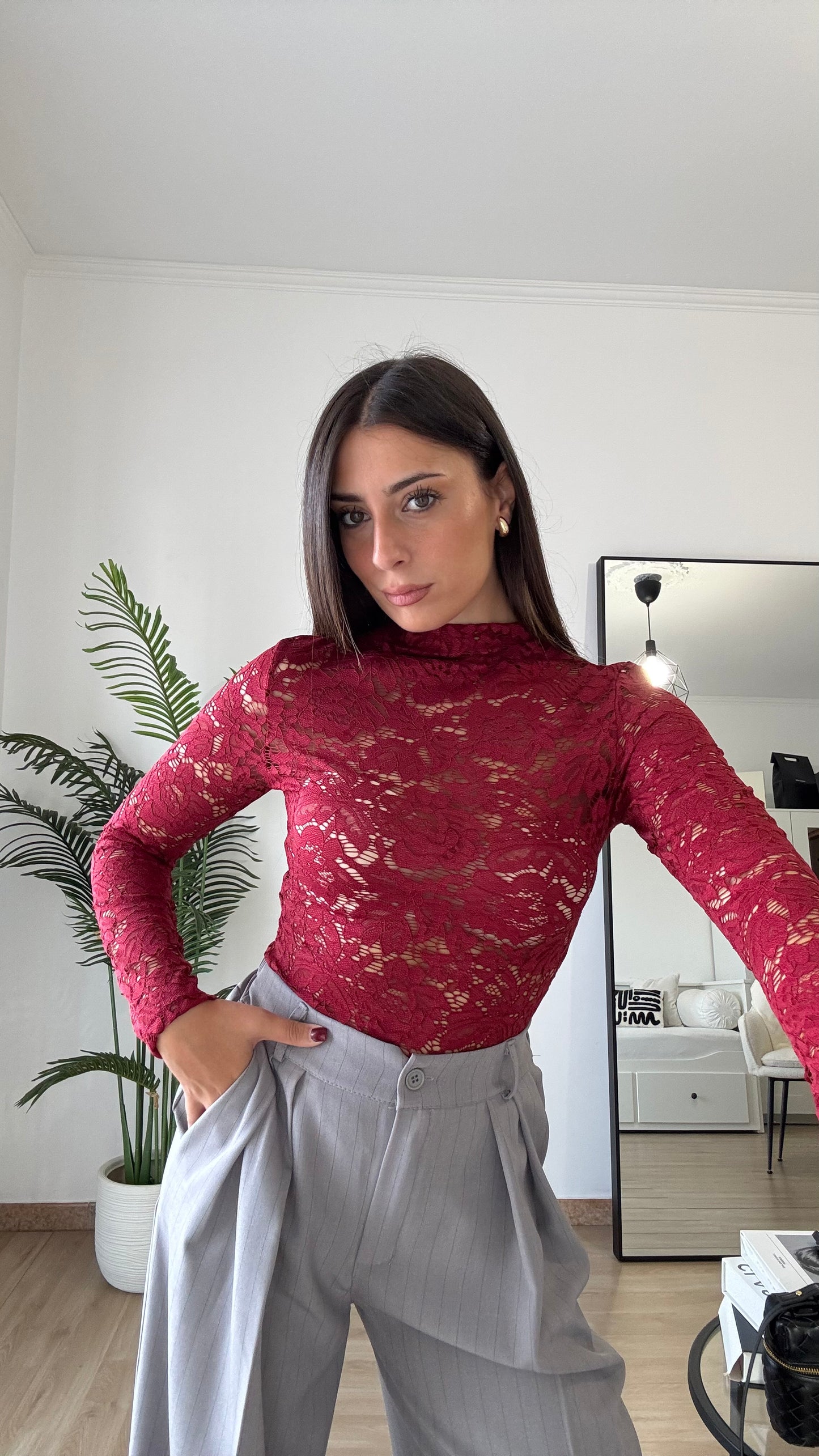 BODY IN PIZZO “AMOUR”