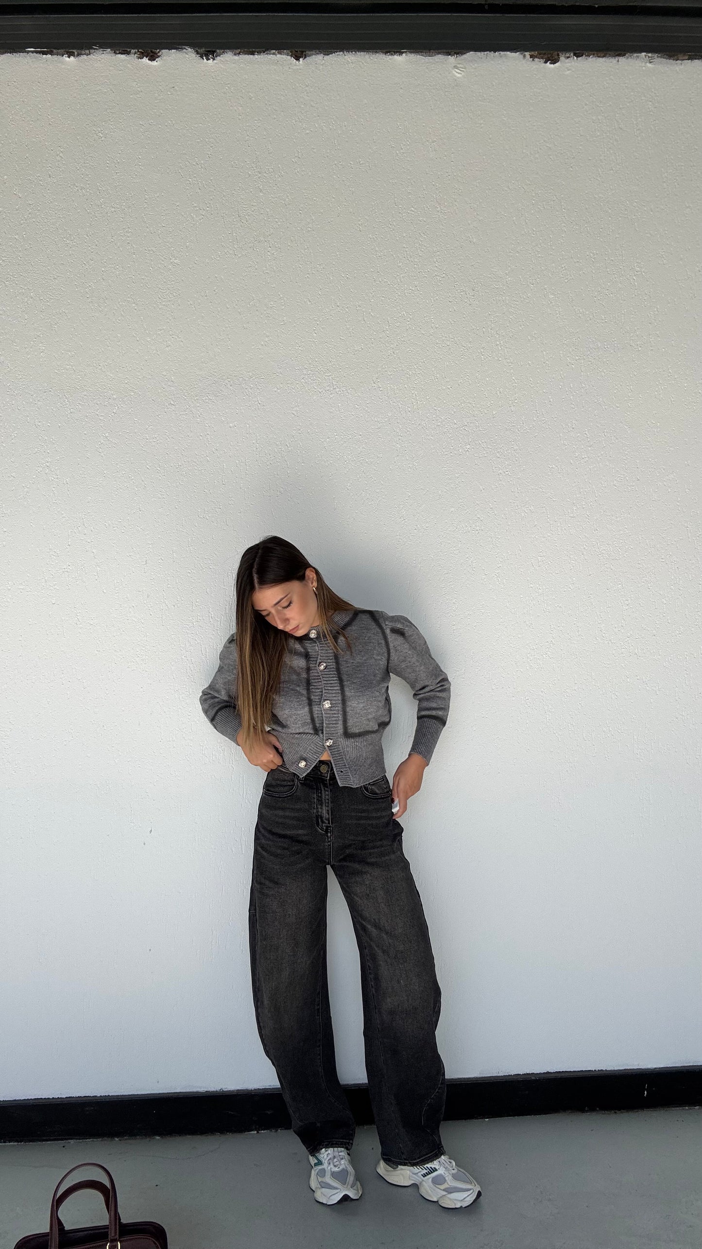 JEANS BLACK “BALLOON”