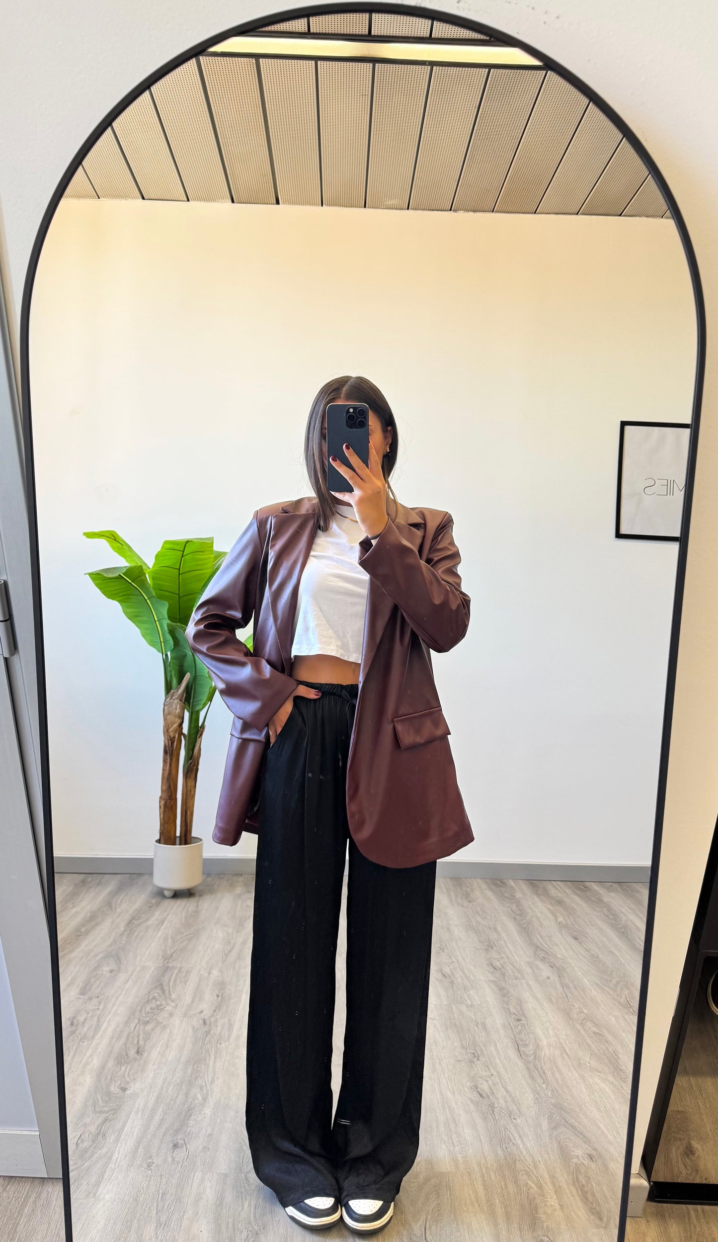 PANT SYLVIE “SATEN”