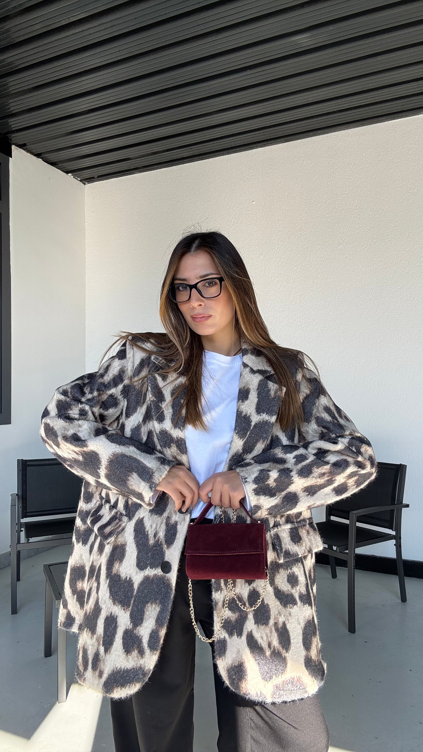 BLAZER COAT OVER “LEO”