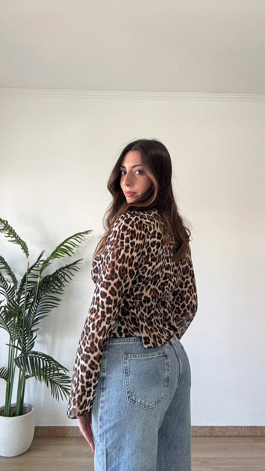 CAMICIA VELATA “LEO”