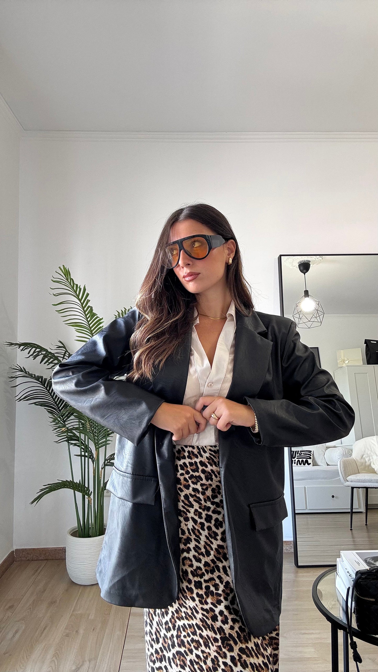 BLAZER OVER “ECOPELLE”