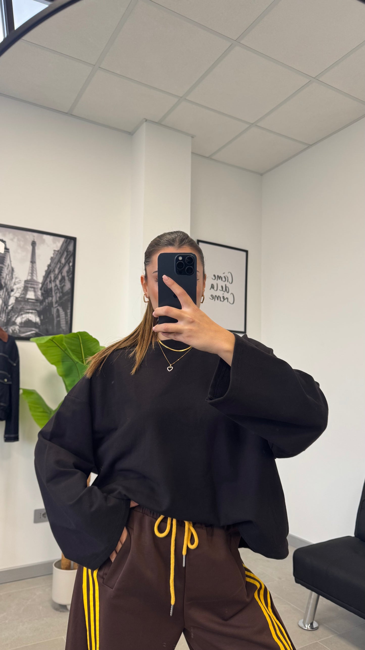 MAGLIA OVER BASIC “FELPATA”