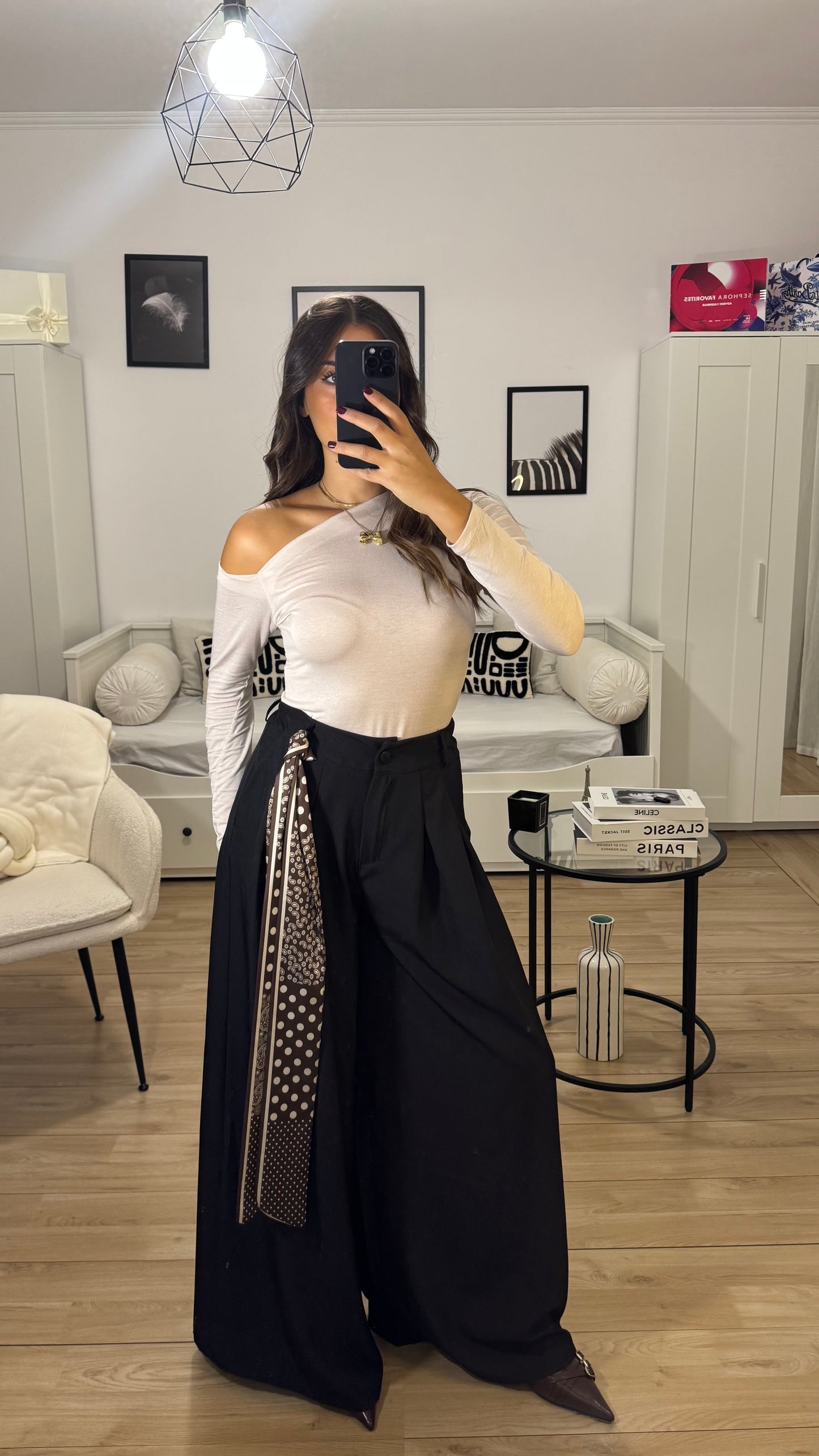 PANT CON “FOULARD”
