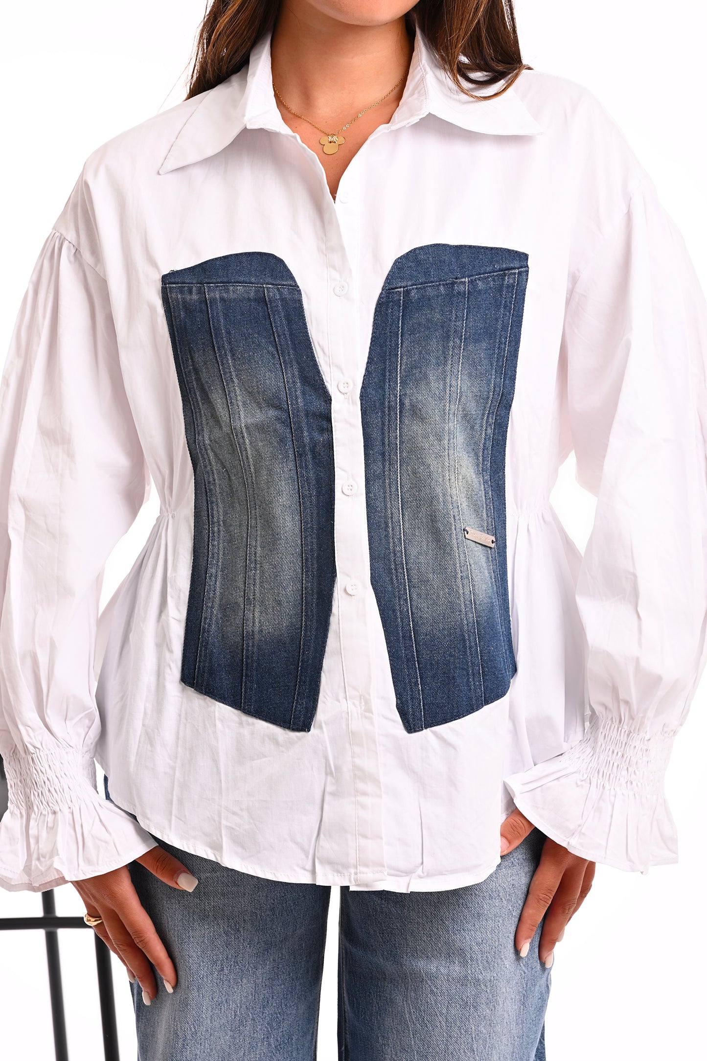 CAMICIA IN “DENIM”