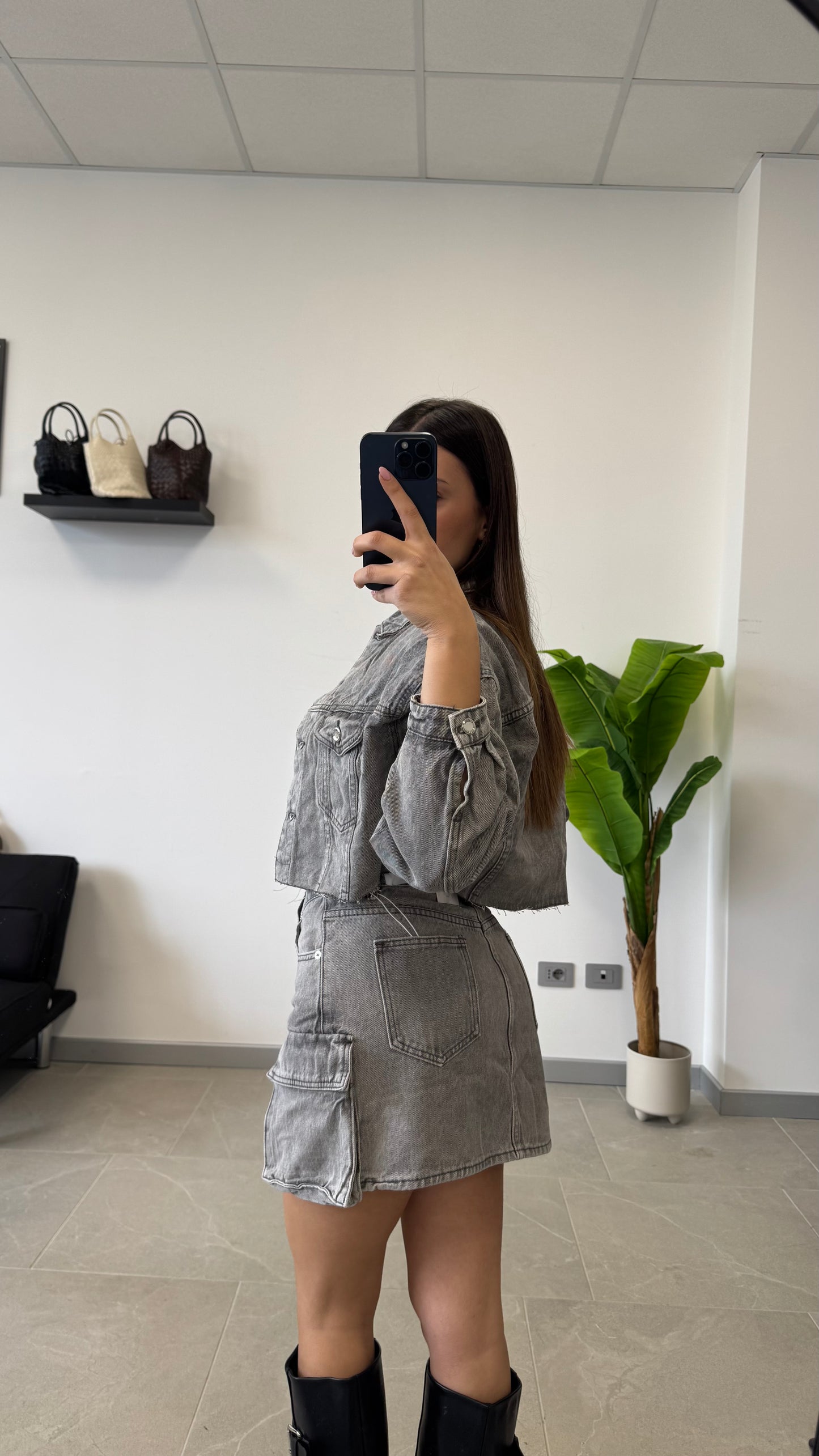 GIUBB JEANS “GREY”