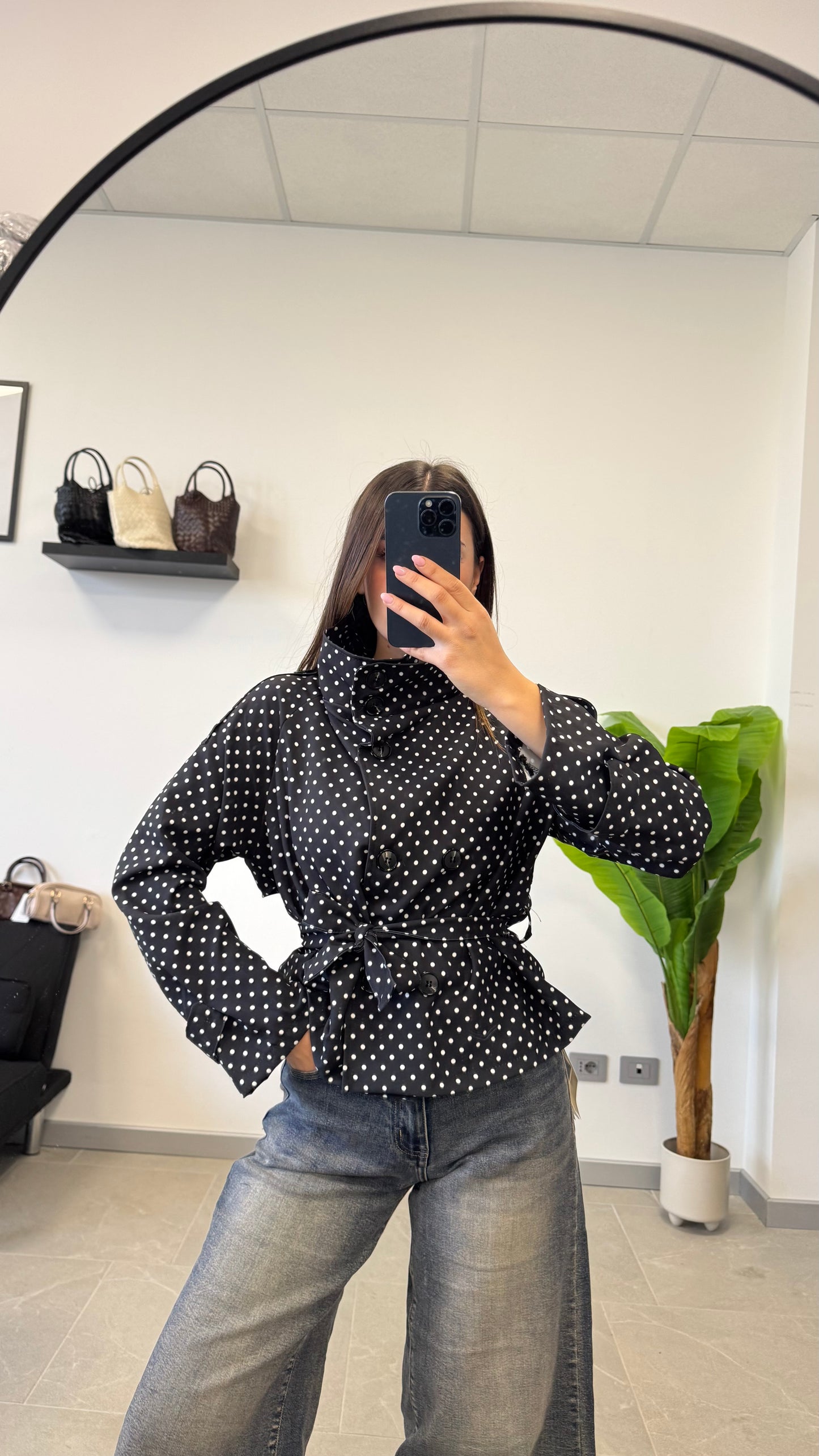 TRENCH MADAME “POIS”