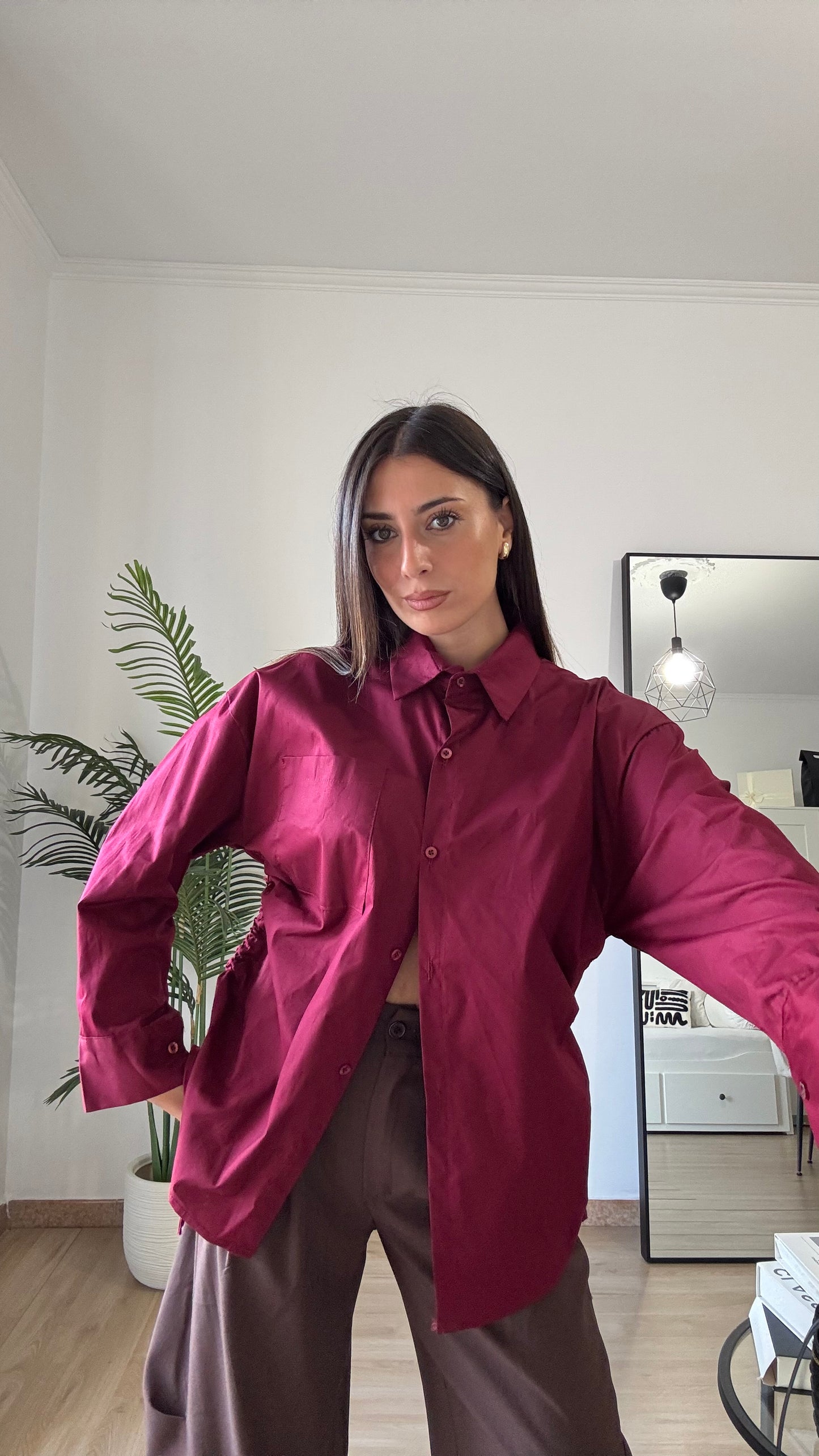 CAMICIA IN COTONE “AMOUR”
