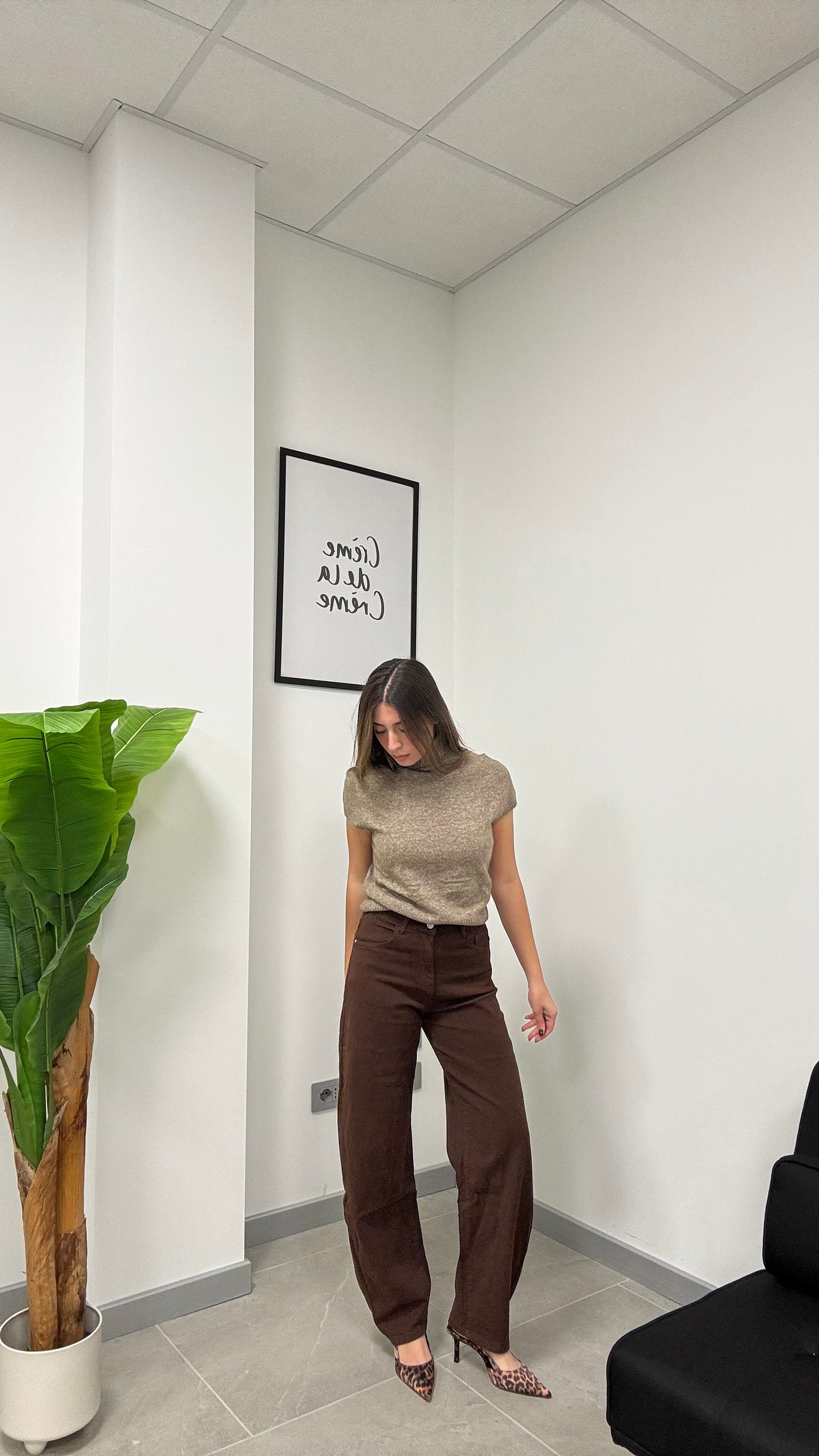 JEANS BROWN “5798”