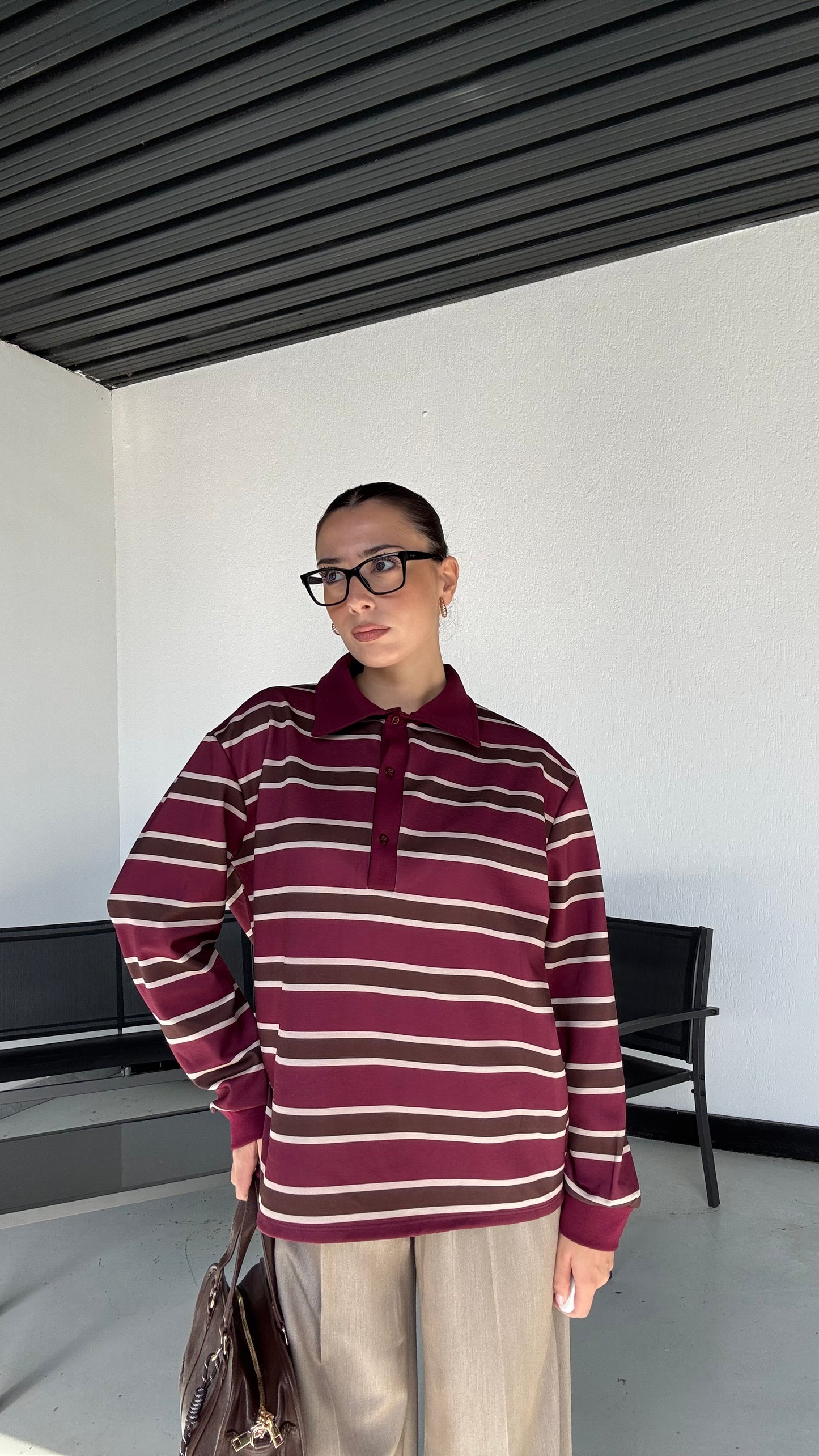 POLO A RIGHE “SCHOOL”