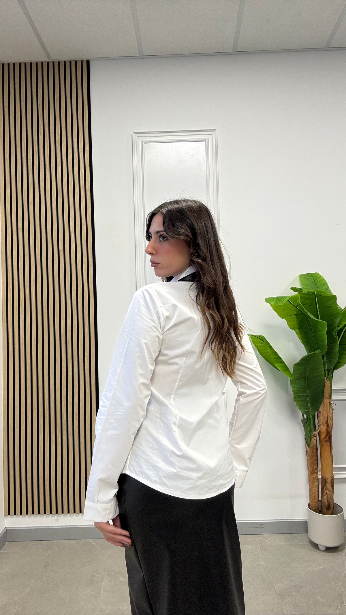 CAMICIA con “CRAVATTA ECO”