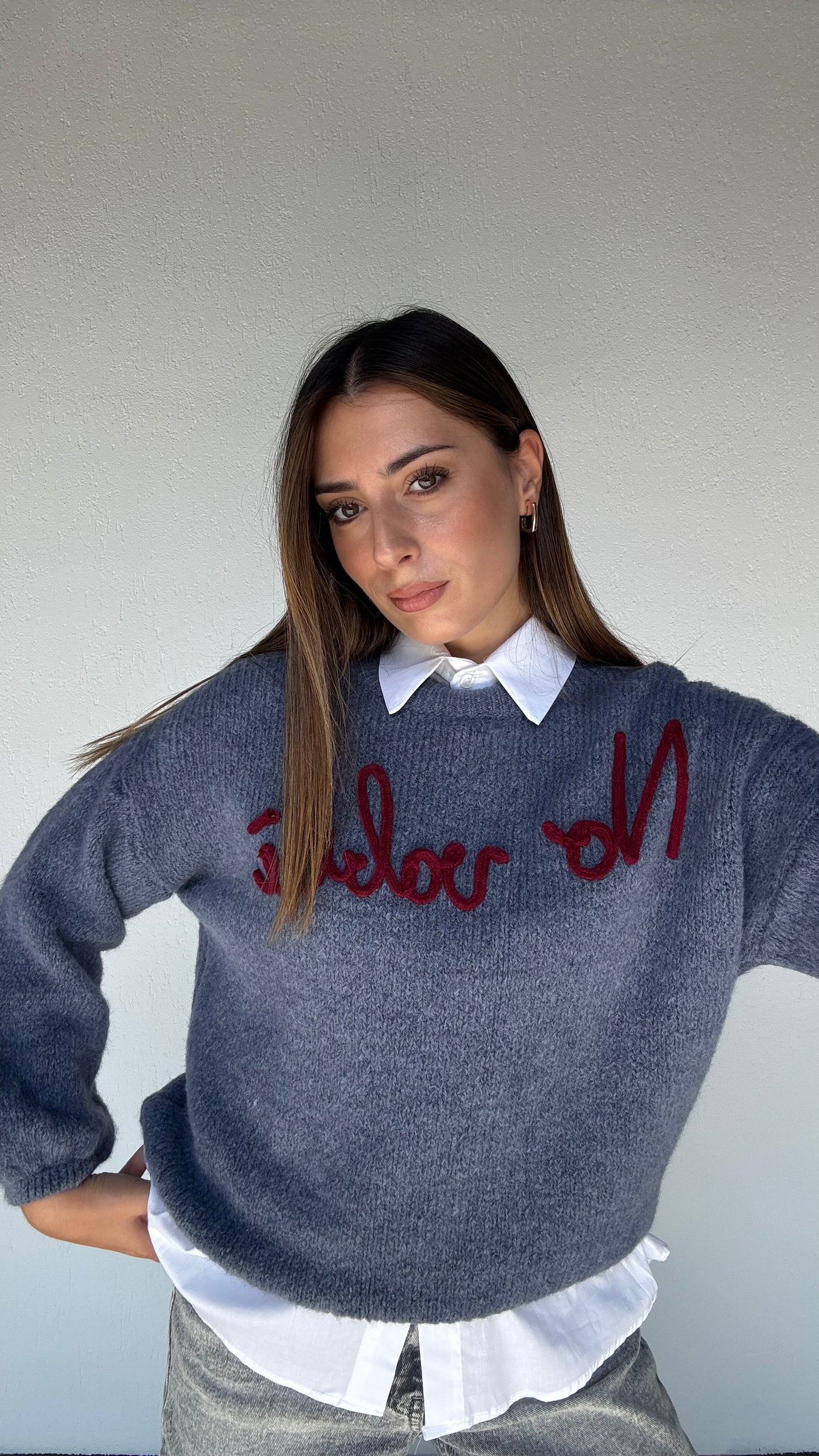 PULLOVER “NO VABBÈ”