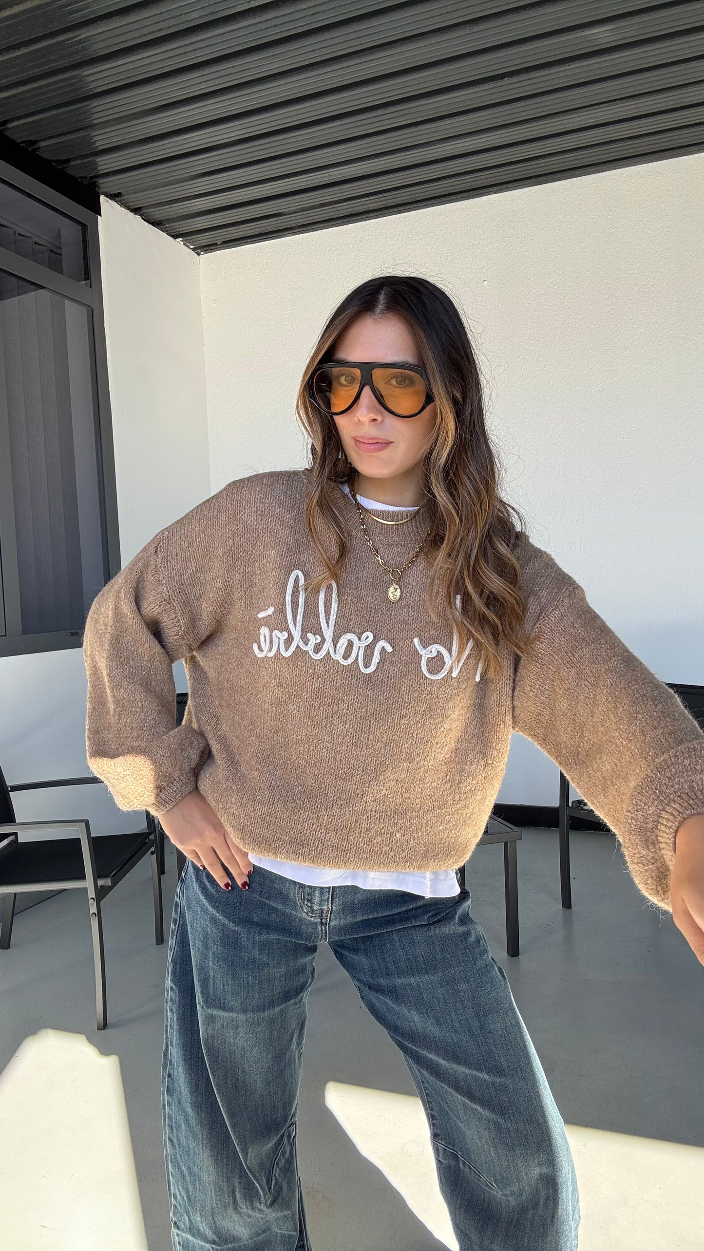 PULLOVER “NO VABBÈ”