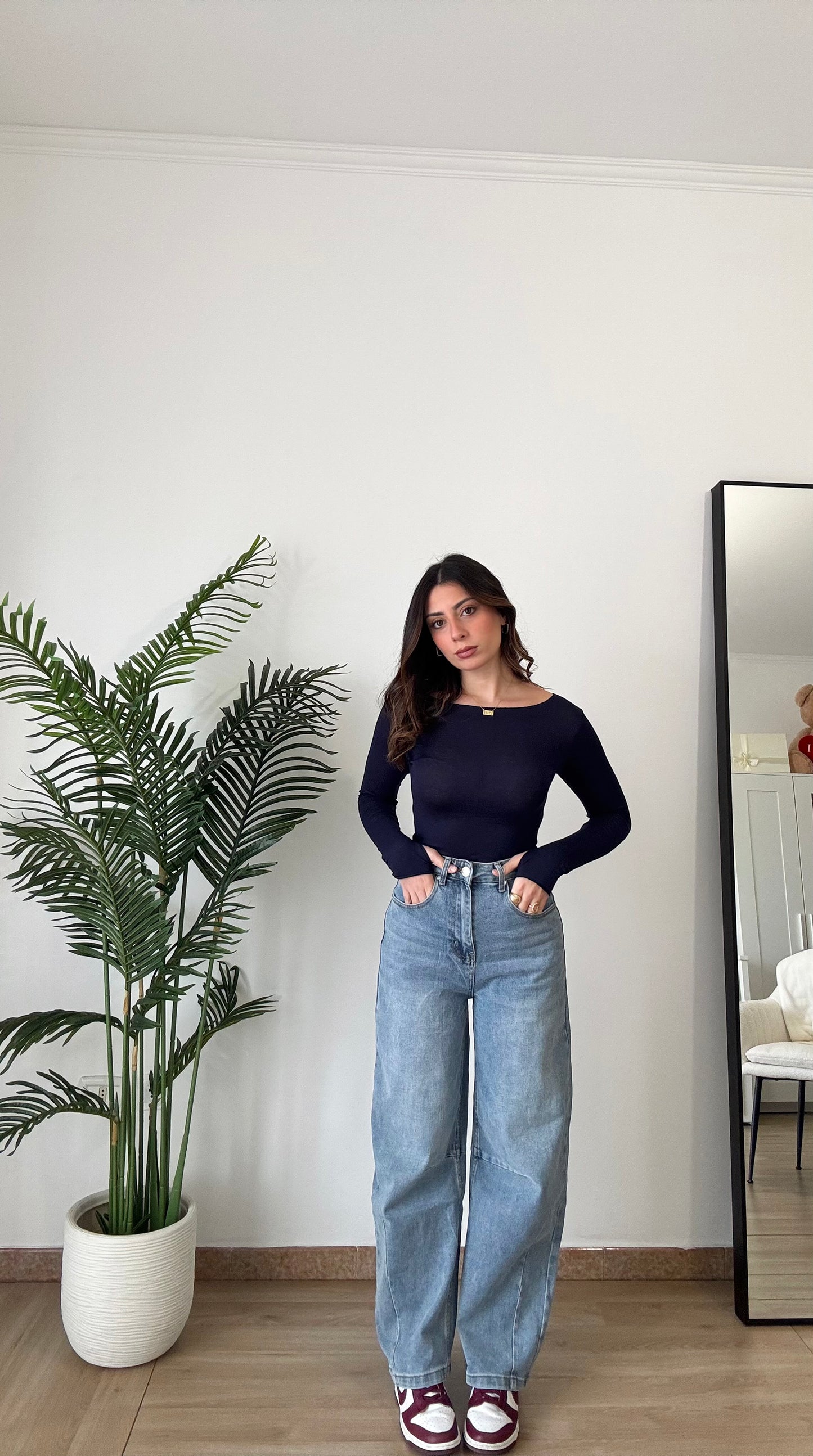 JEANS BALLOON CHIARO L919