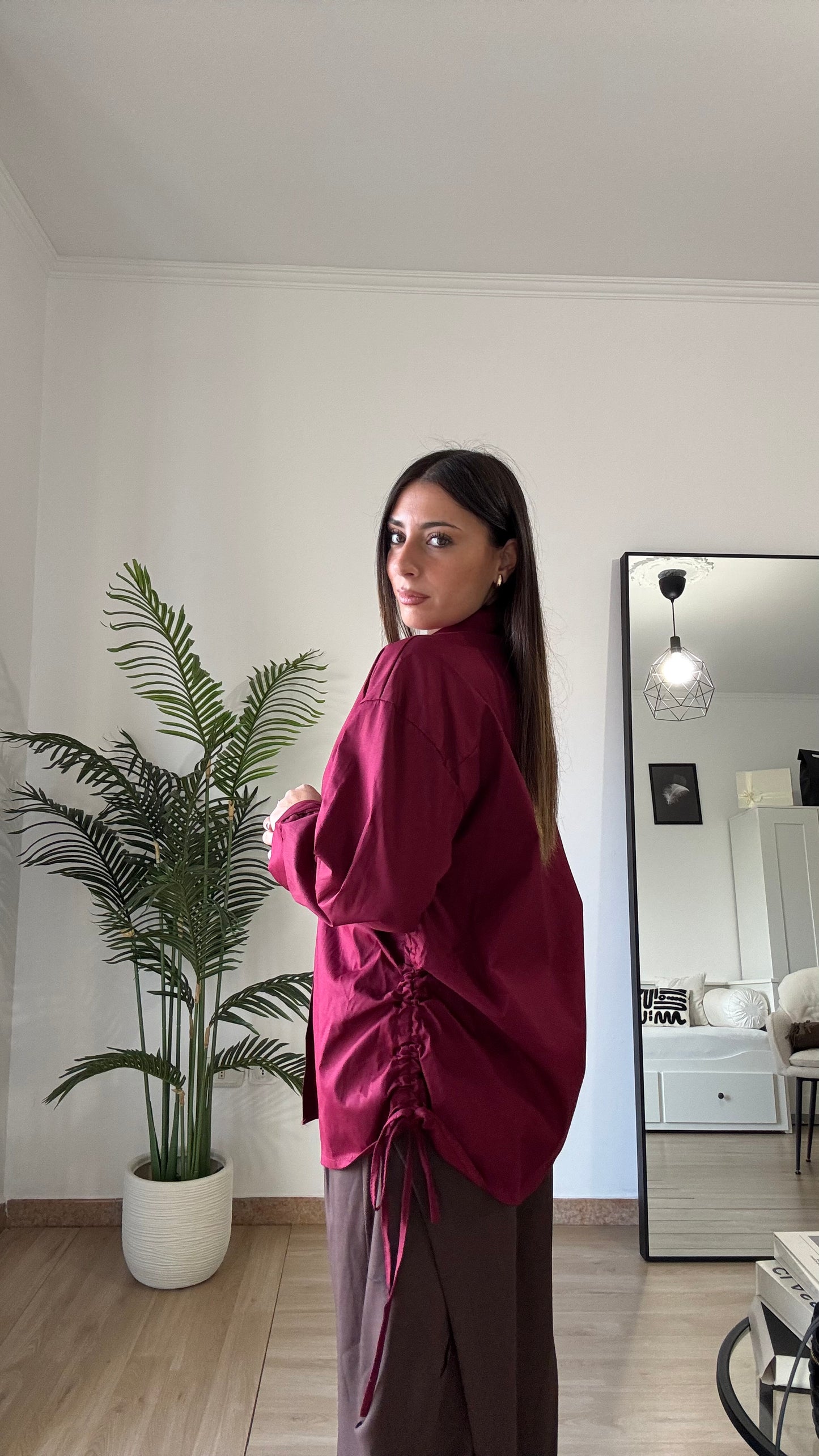 CAMICIA IN COTONE “AMOUR”