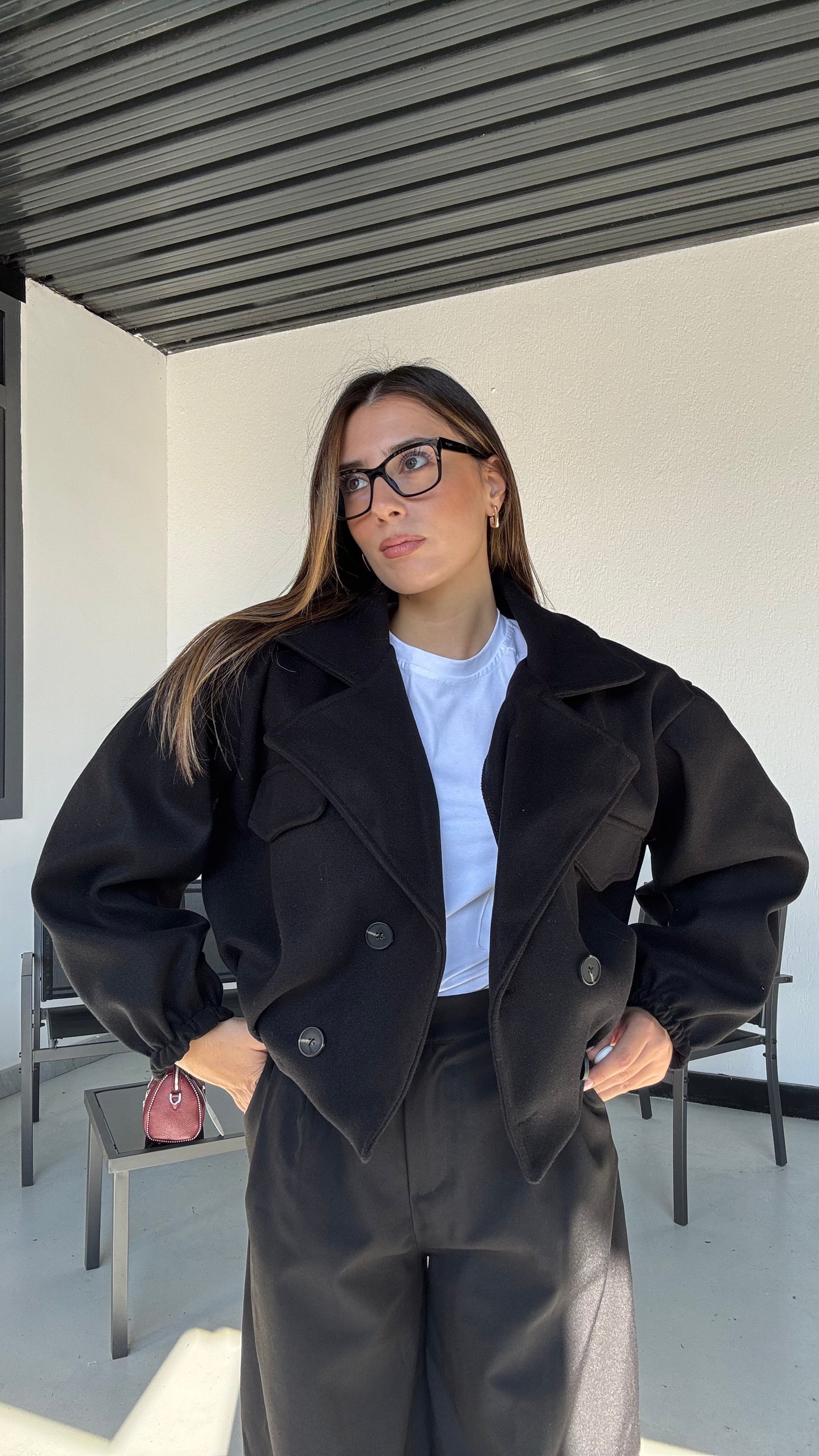 COAT CROP “OVER”