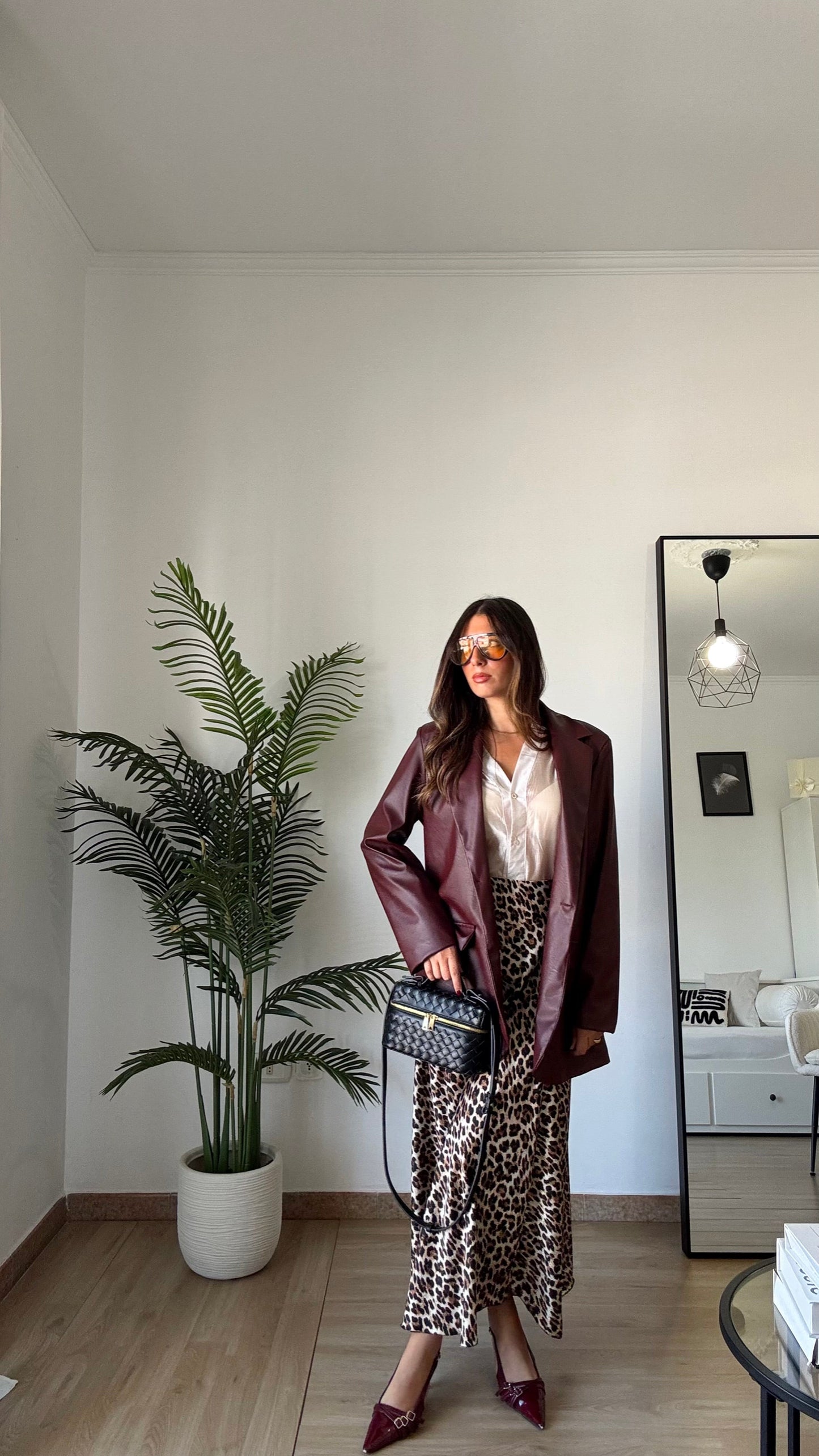 BLAZER OVER “ECOPELLE”