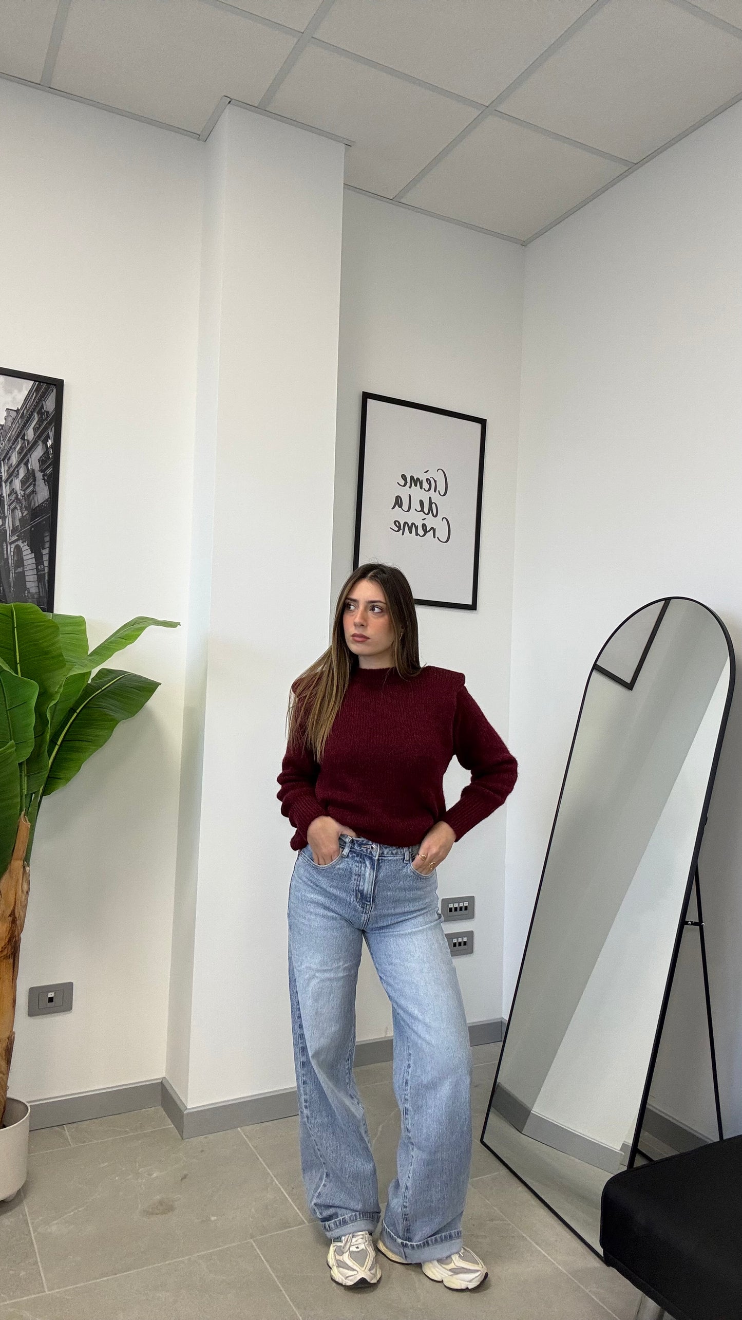 JEANS WIDE LEG “T890”