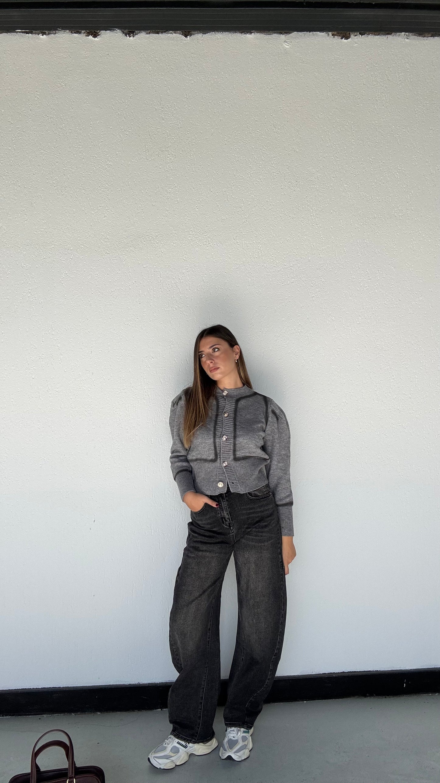 JEANS BLACK “BALLOON”