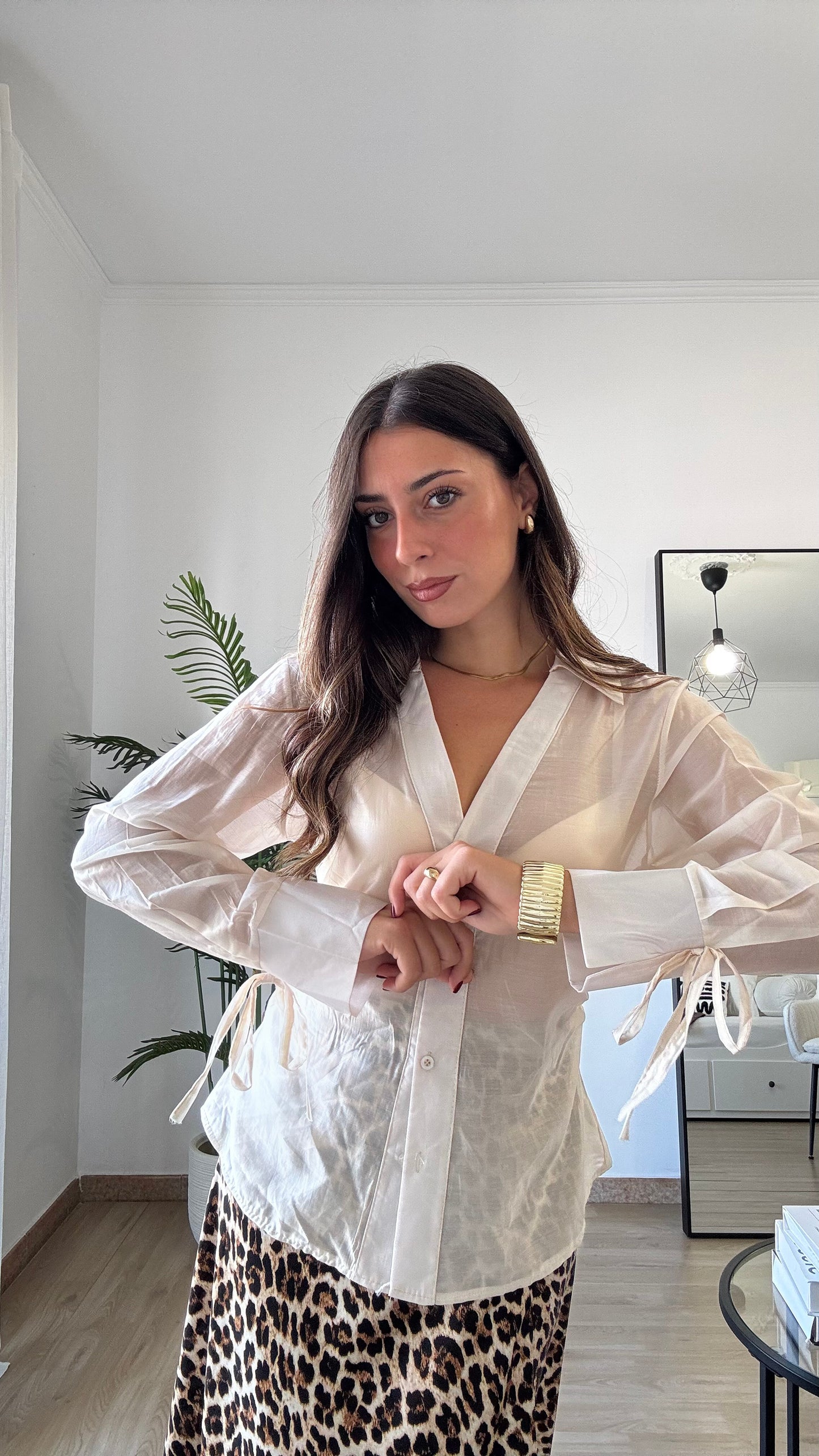 CAMICIA VELATA “MINDY”