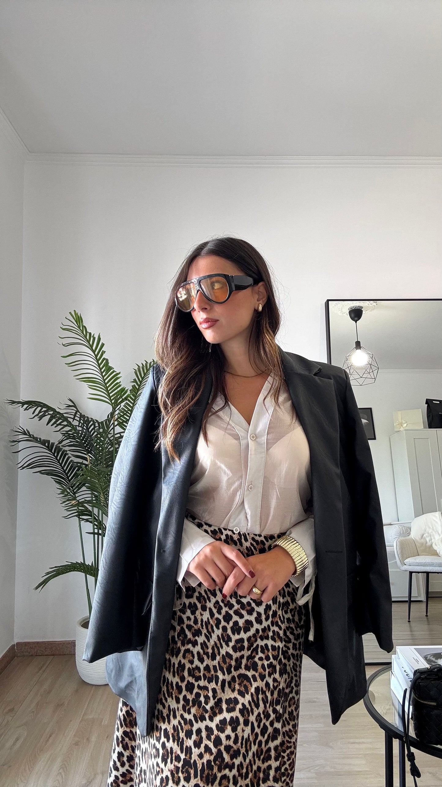 BLAZER OVER “ECOPELLE”