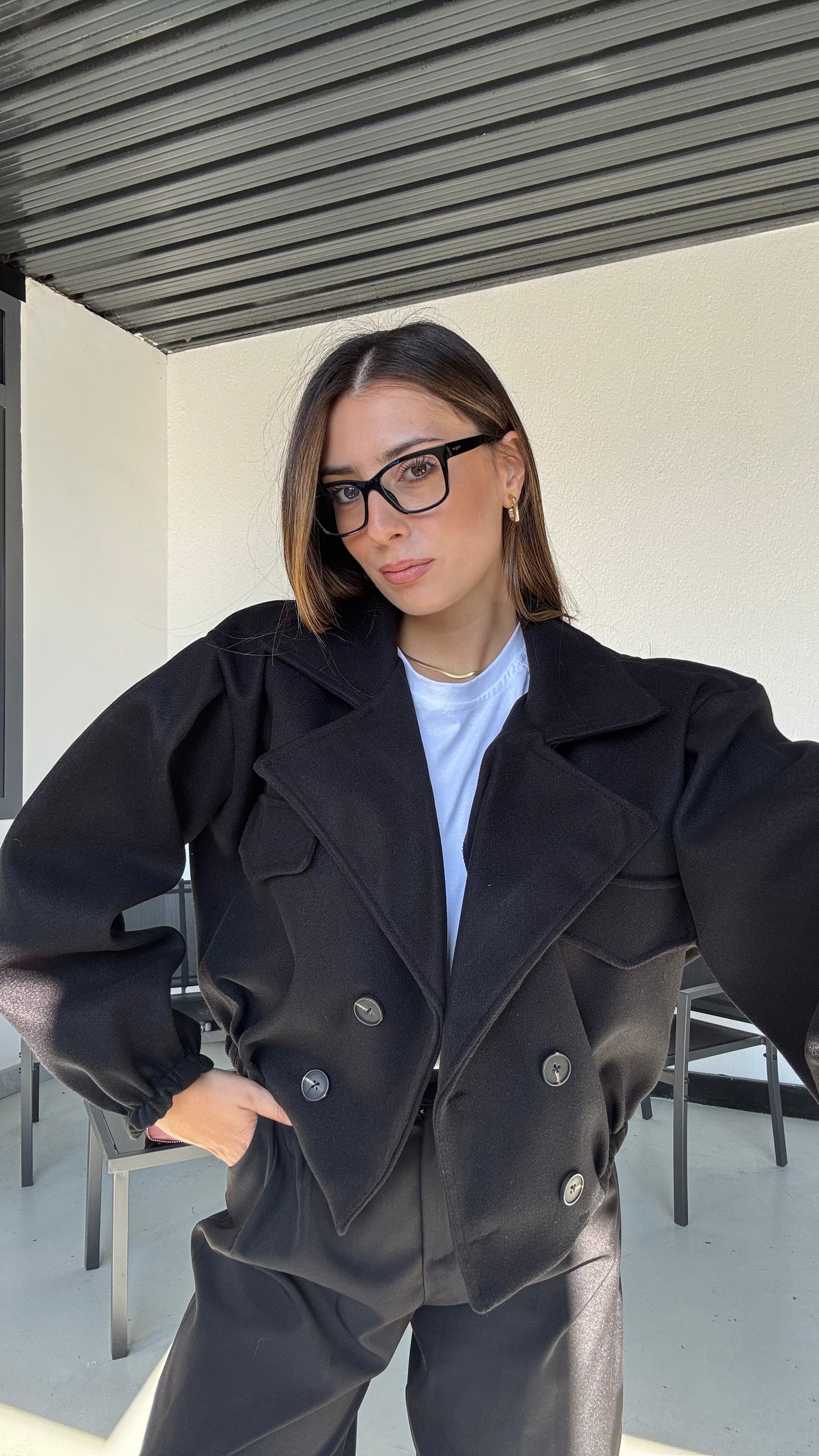 COAT CROP “OVER”