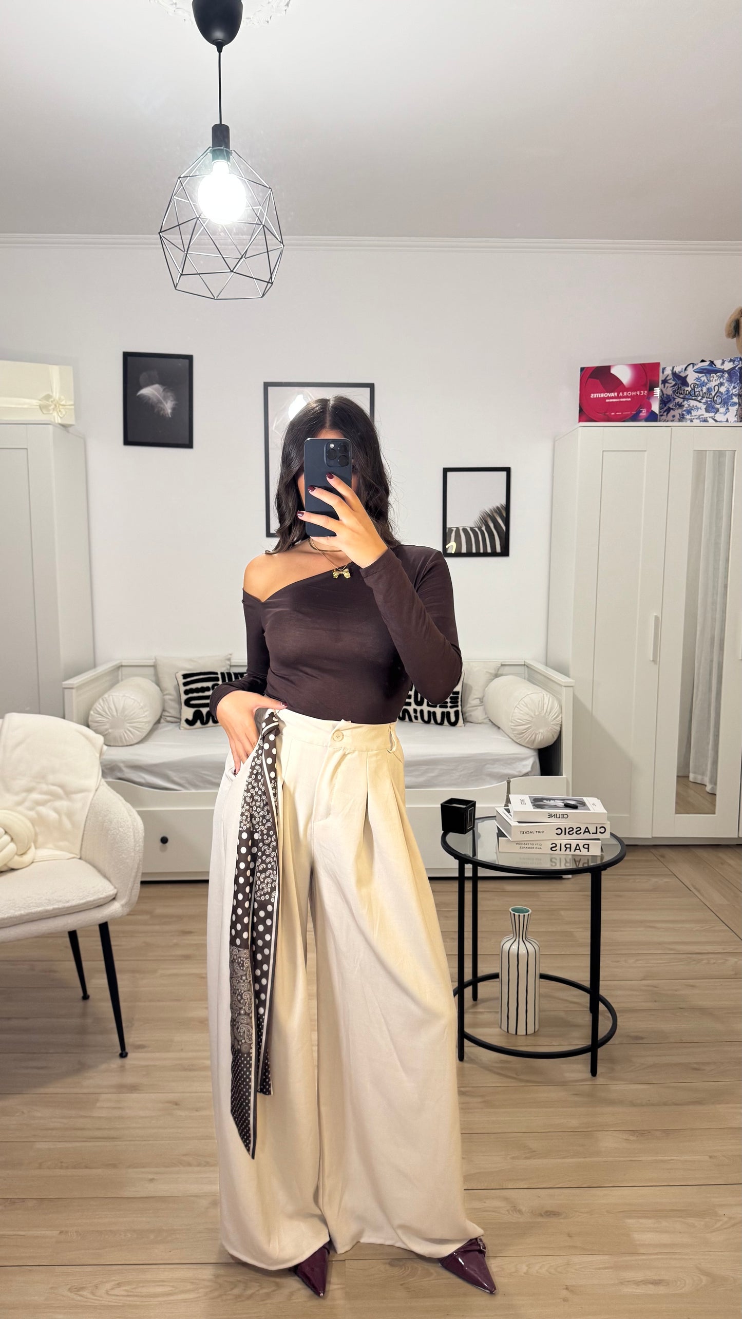 PANT CON “FOULARD”