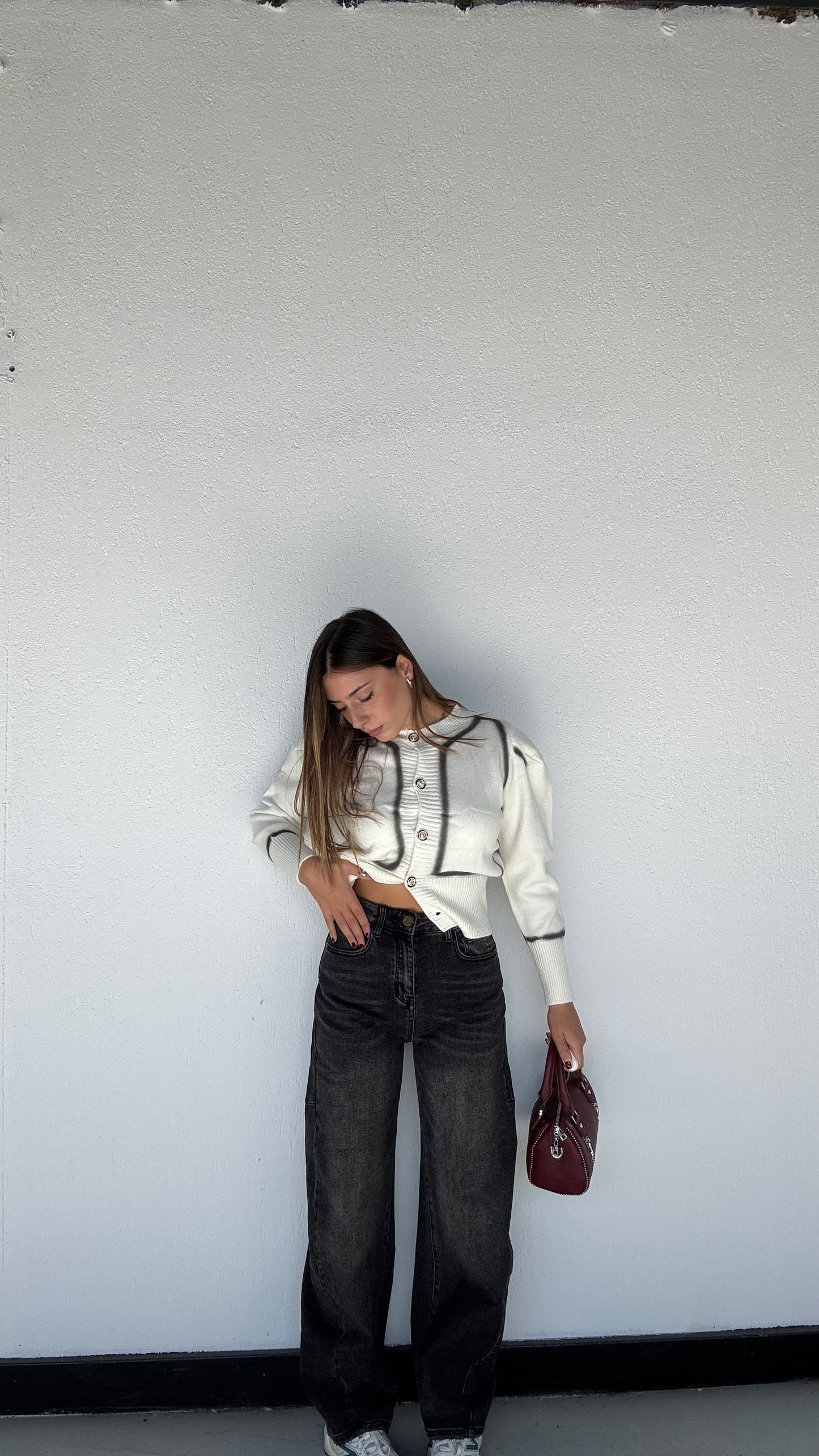 JEANS BLACK “BALLOON”