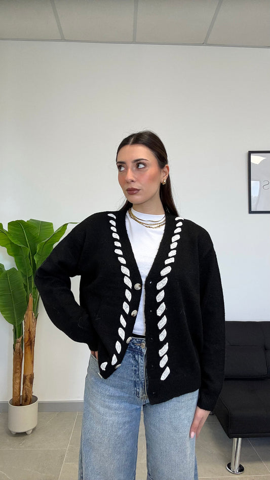 CARDIGAN “INTRECCIO”