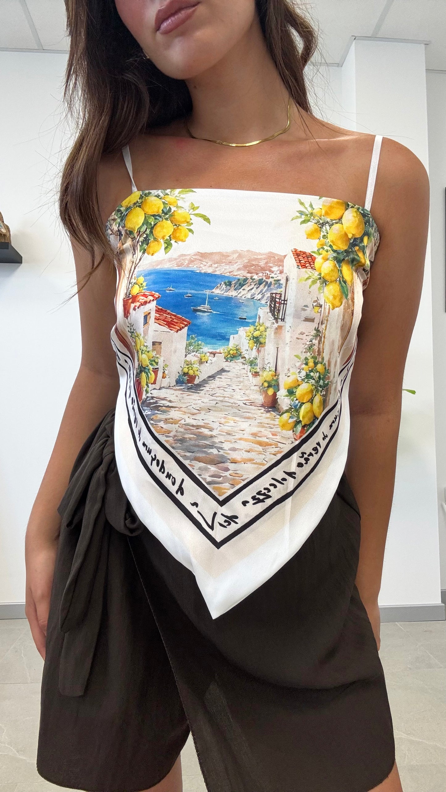 TOP A BANDANA VISCOSA