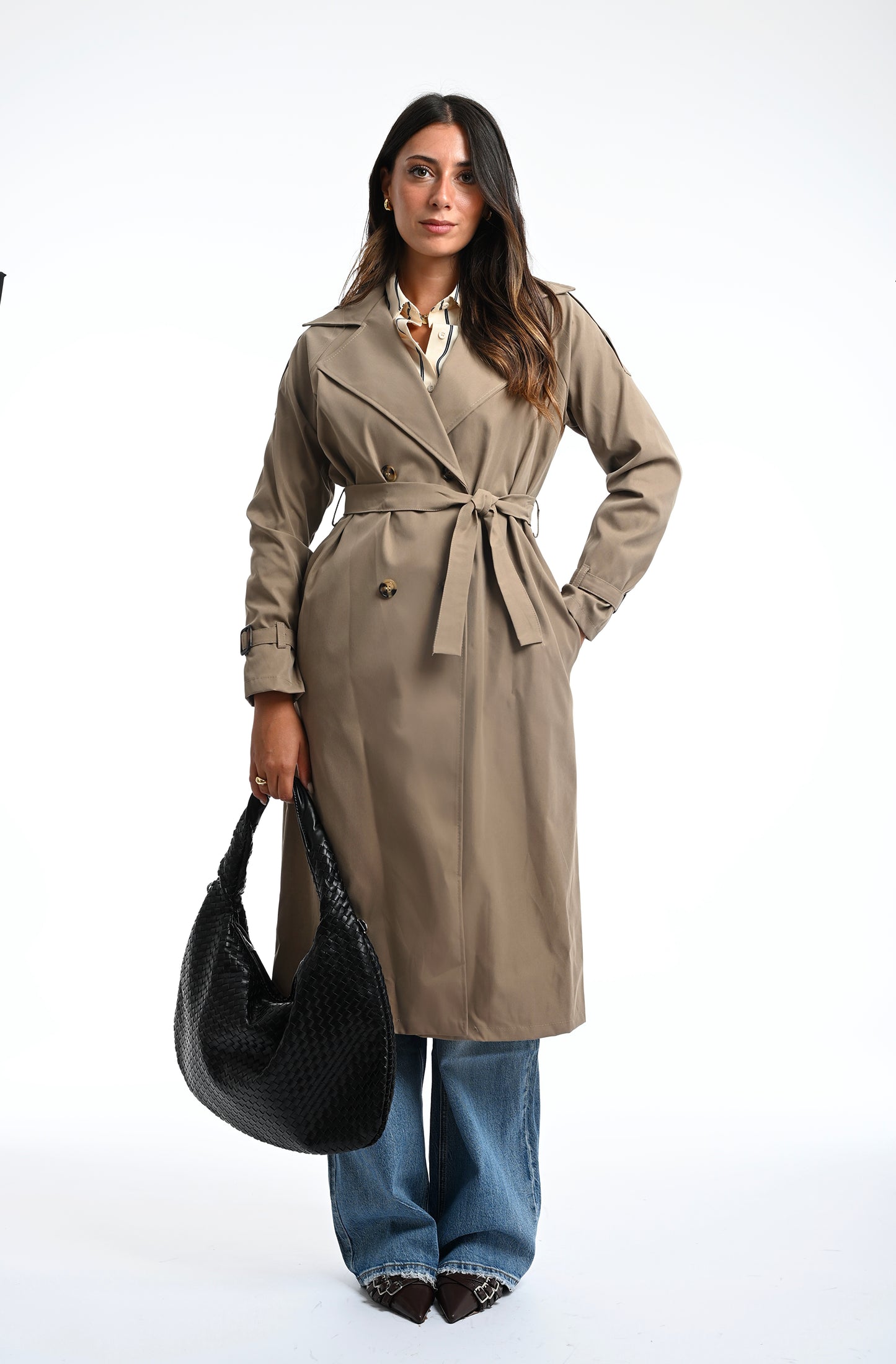 TRENCH IN “COTONE”