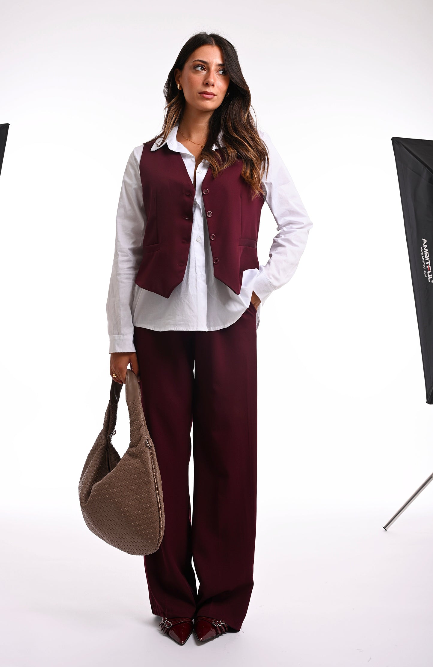 COORD SET GILET “MIRANDA”