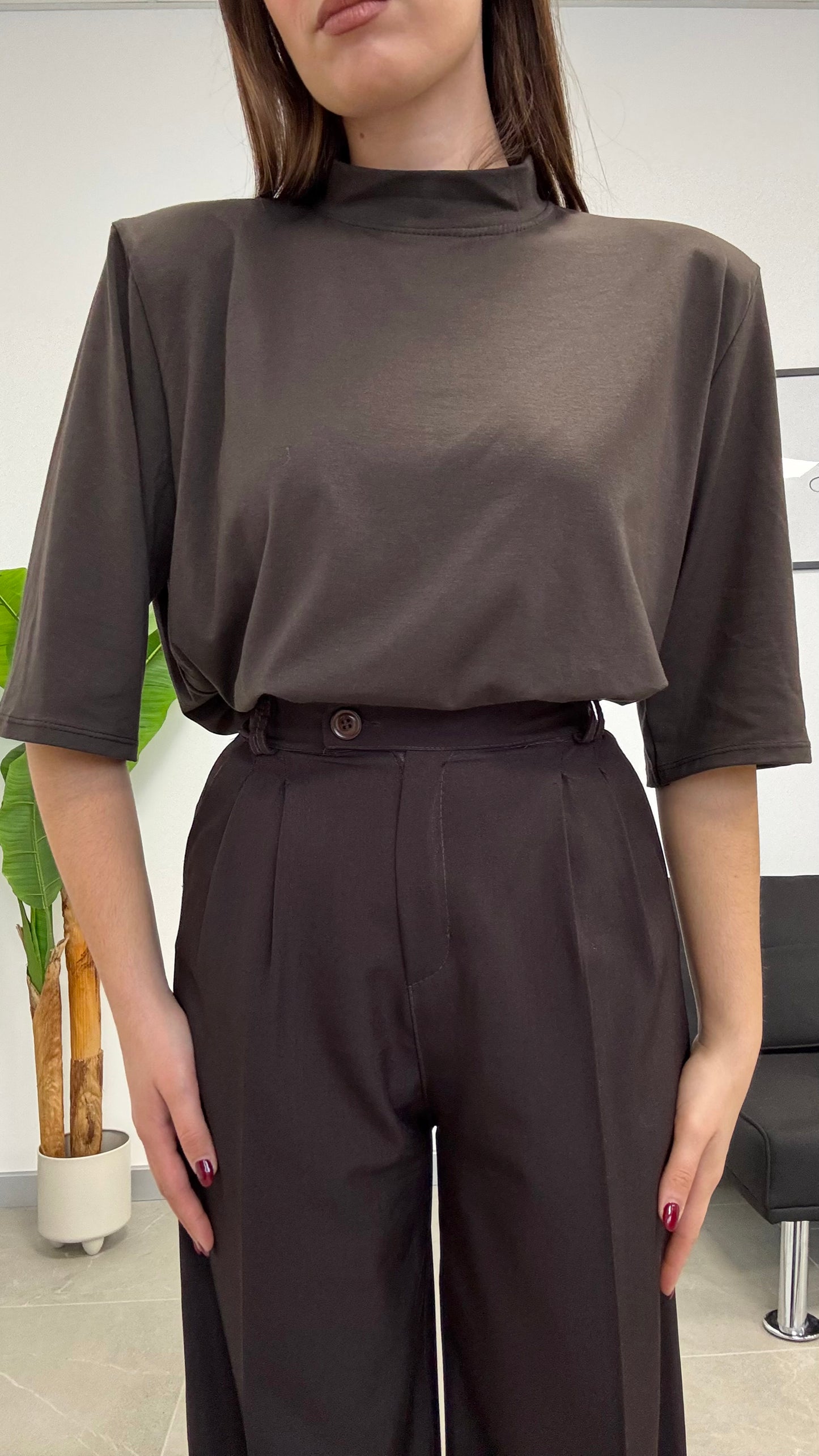 T SHIRT MAXI IN COTONE