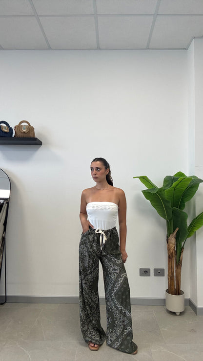 PANT IN VISCOSA “BANDANA”