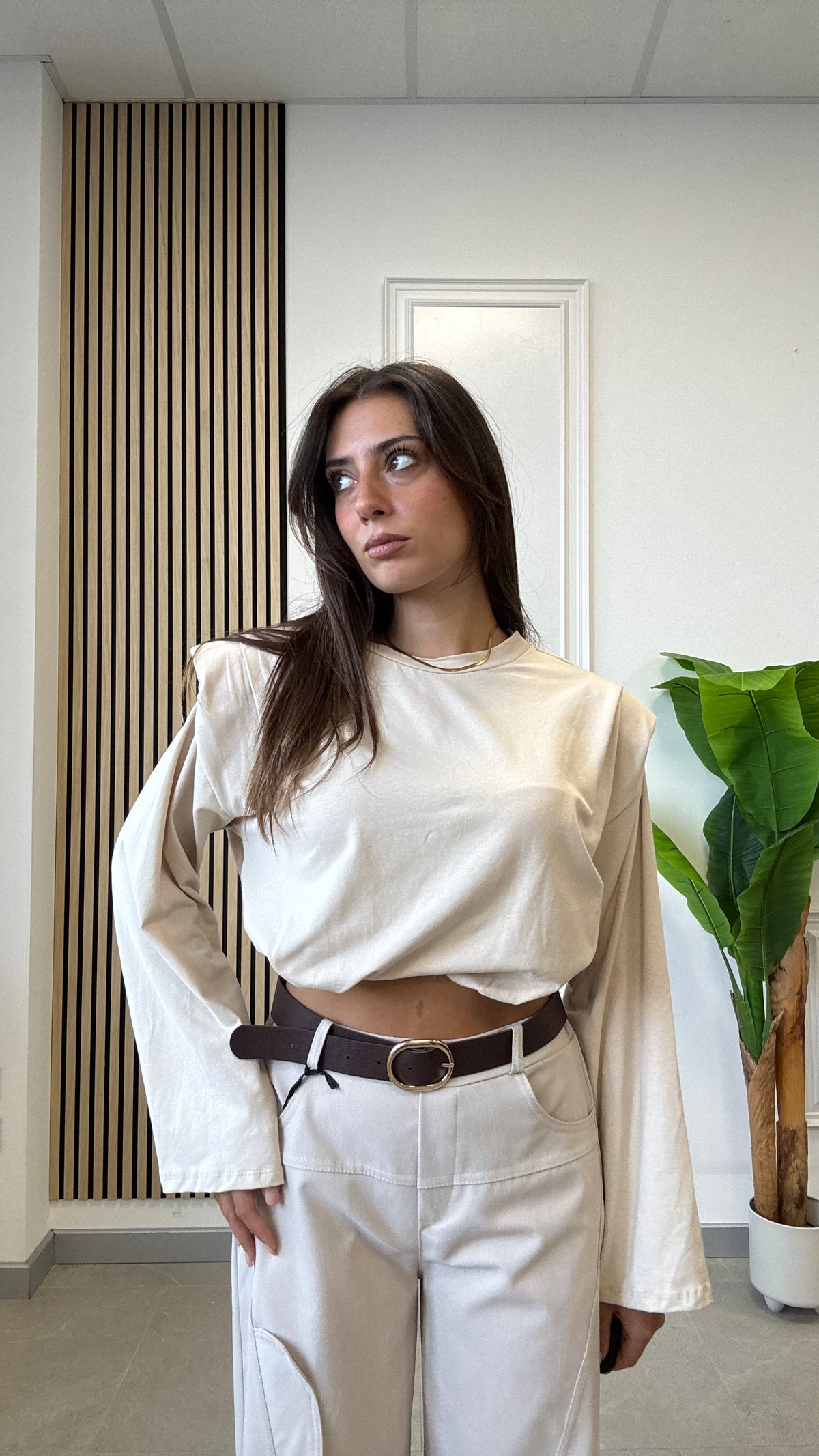 T-SHIRT crop “SPORT”