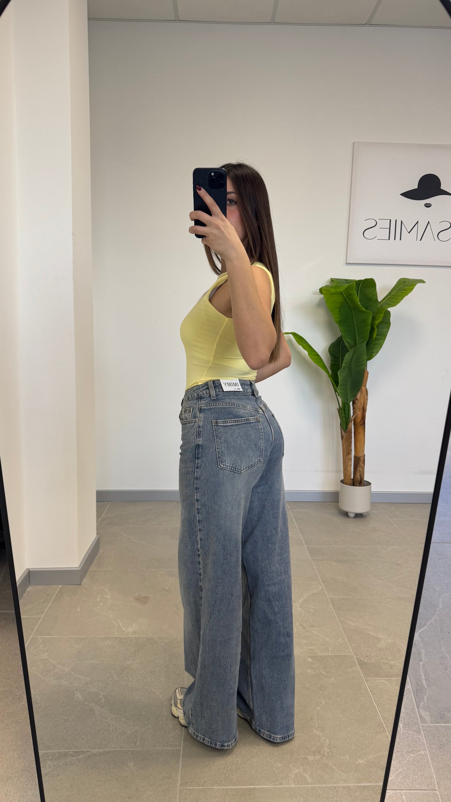 JEANS WIDE LEG “Y504”