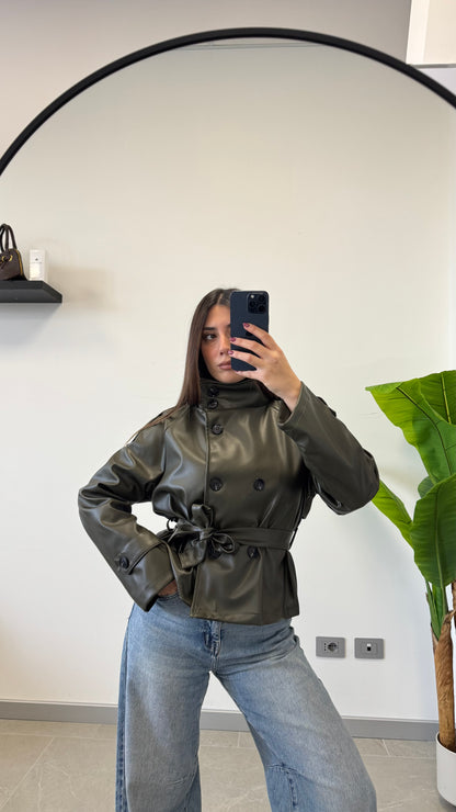 TRENCH ECOPELLE “MADAME”