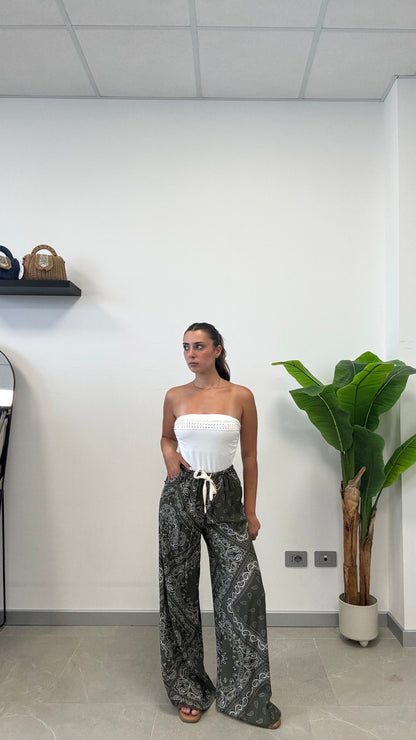 PANT IN VISCOSA “BANDANA”