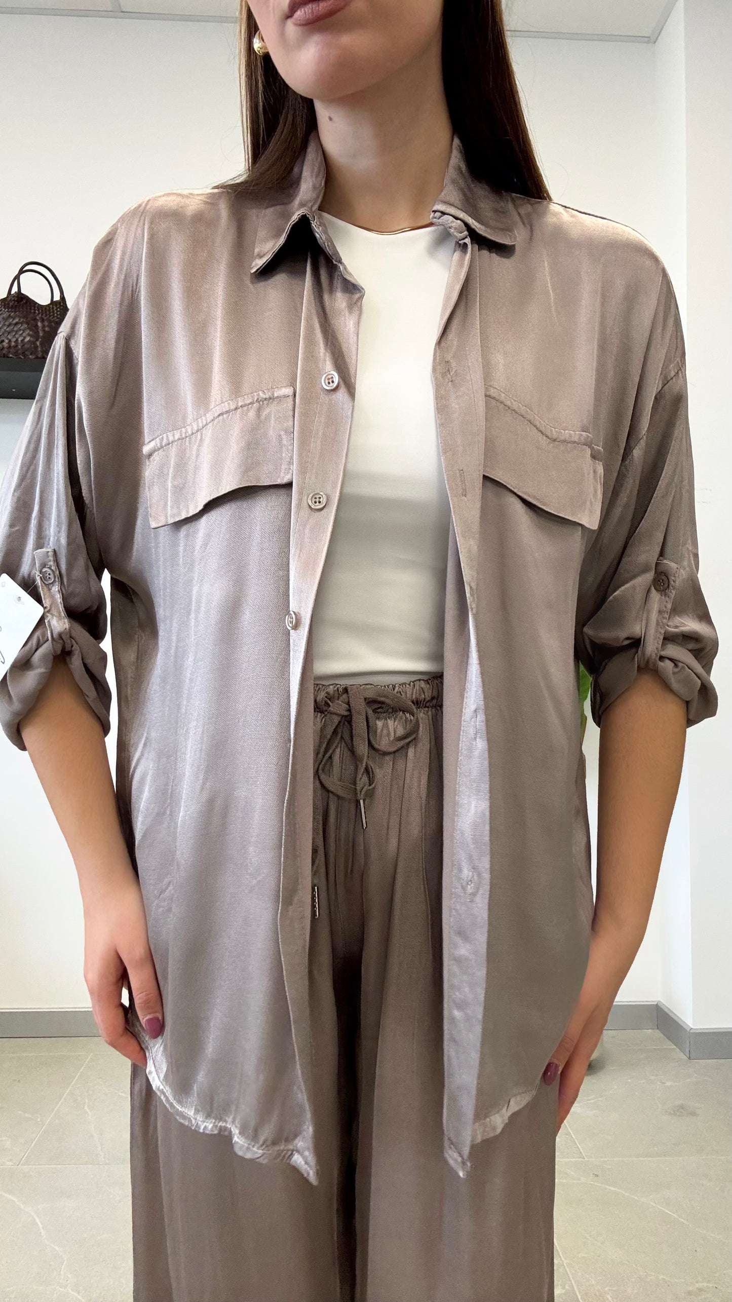 CAMICIA SATIN SYLVIE