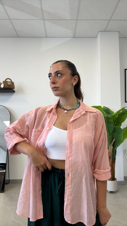 CAMICIA SEMI VELATA “SARAH”