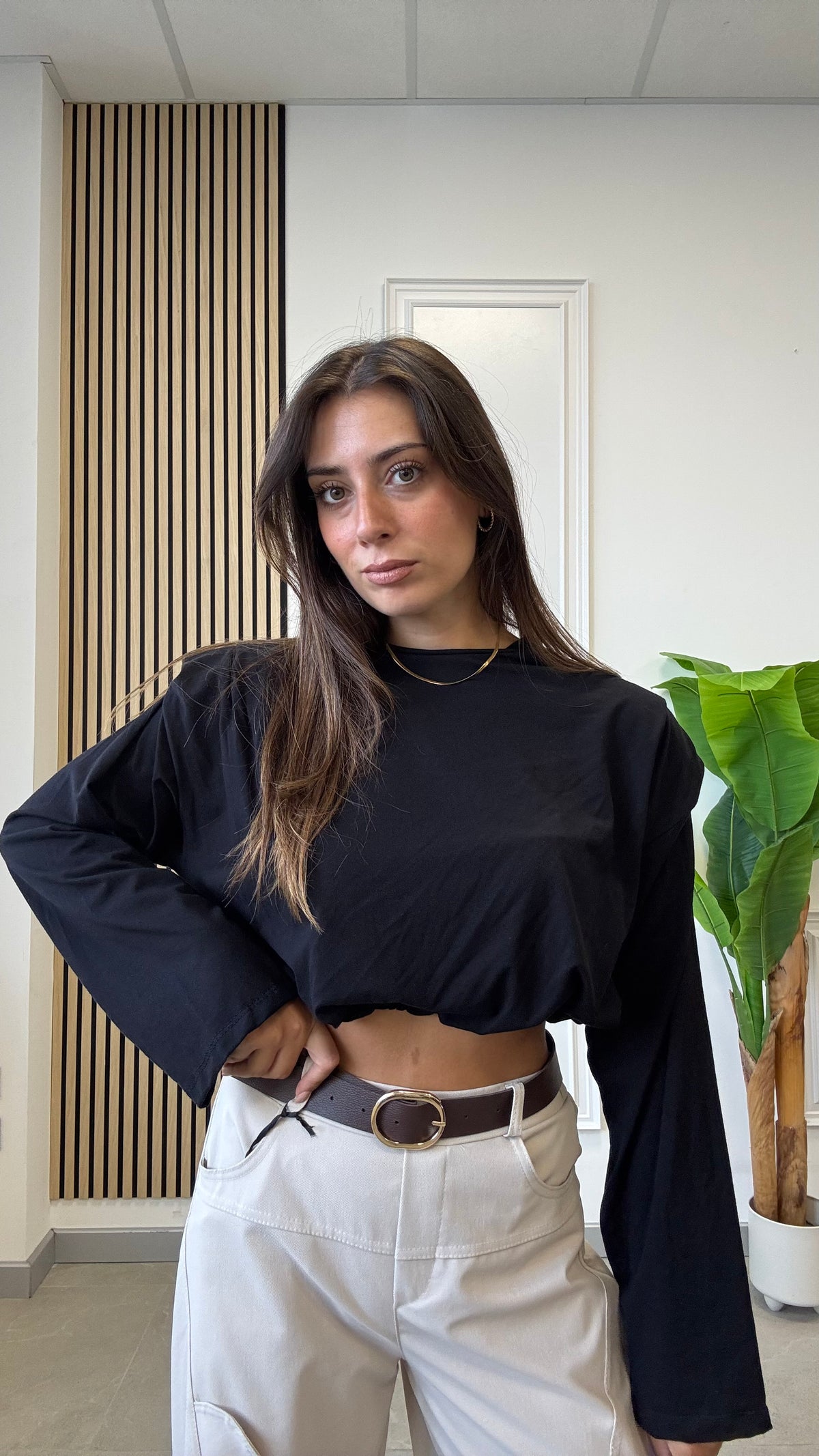 T-SHIRT crop “SPORT”
