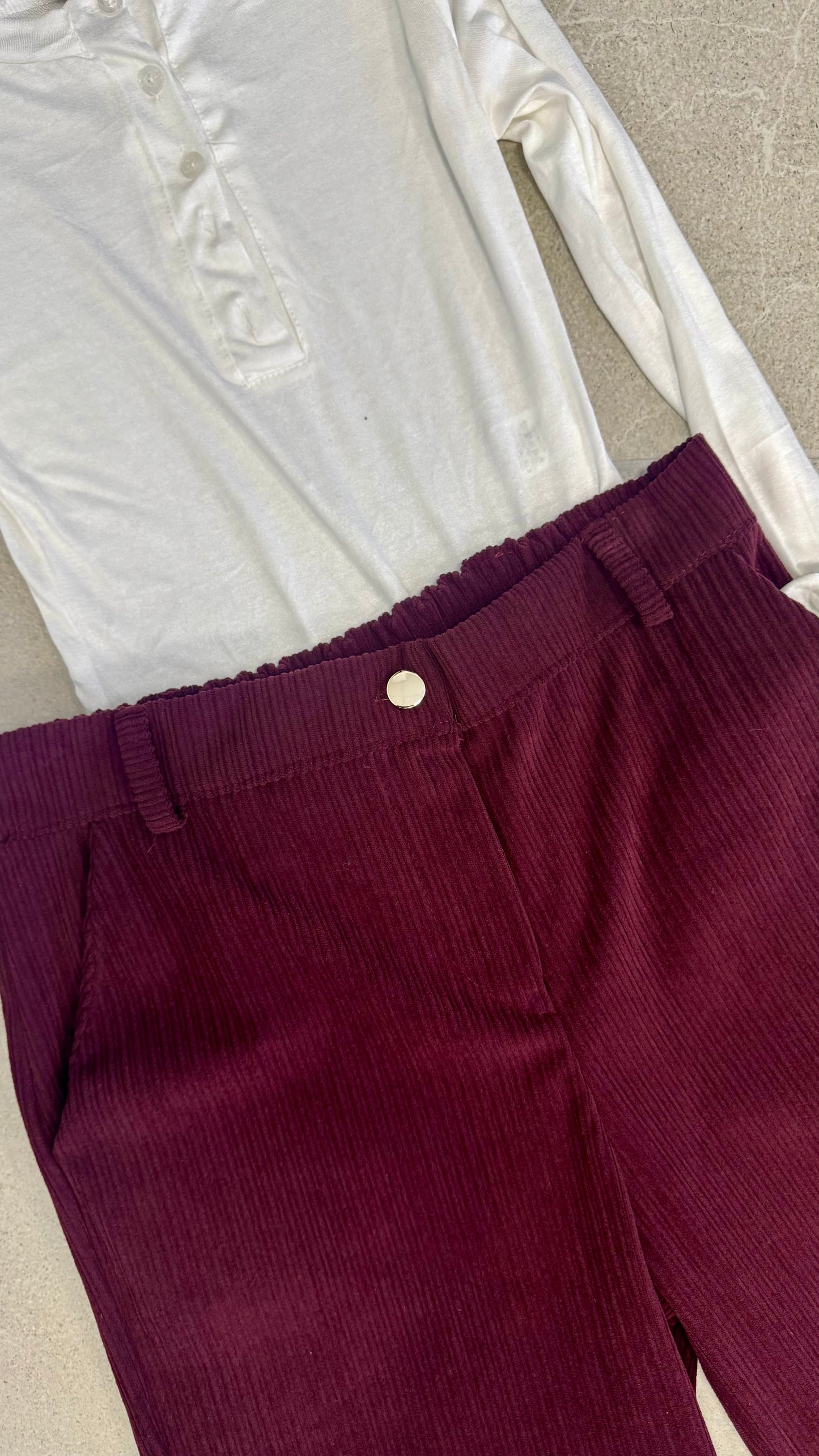 PANTALONE IN VELLUTO