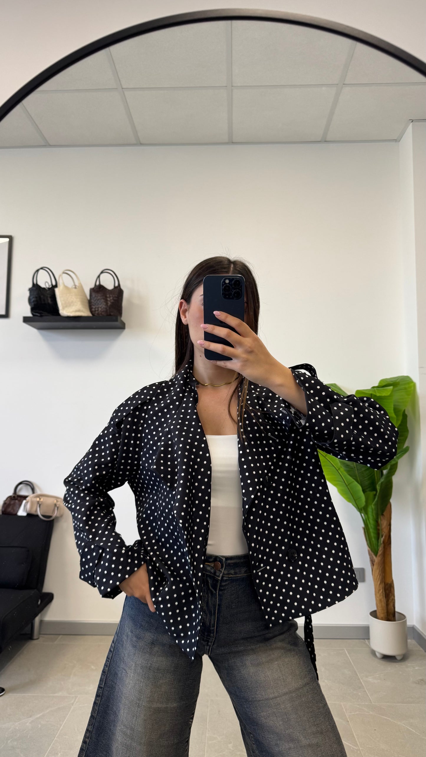 TRENCH MADAME “POIS”
