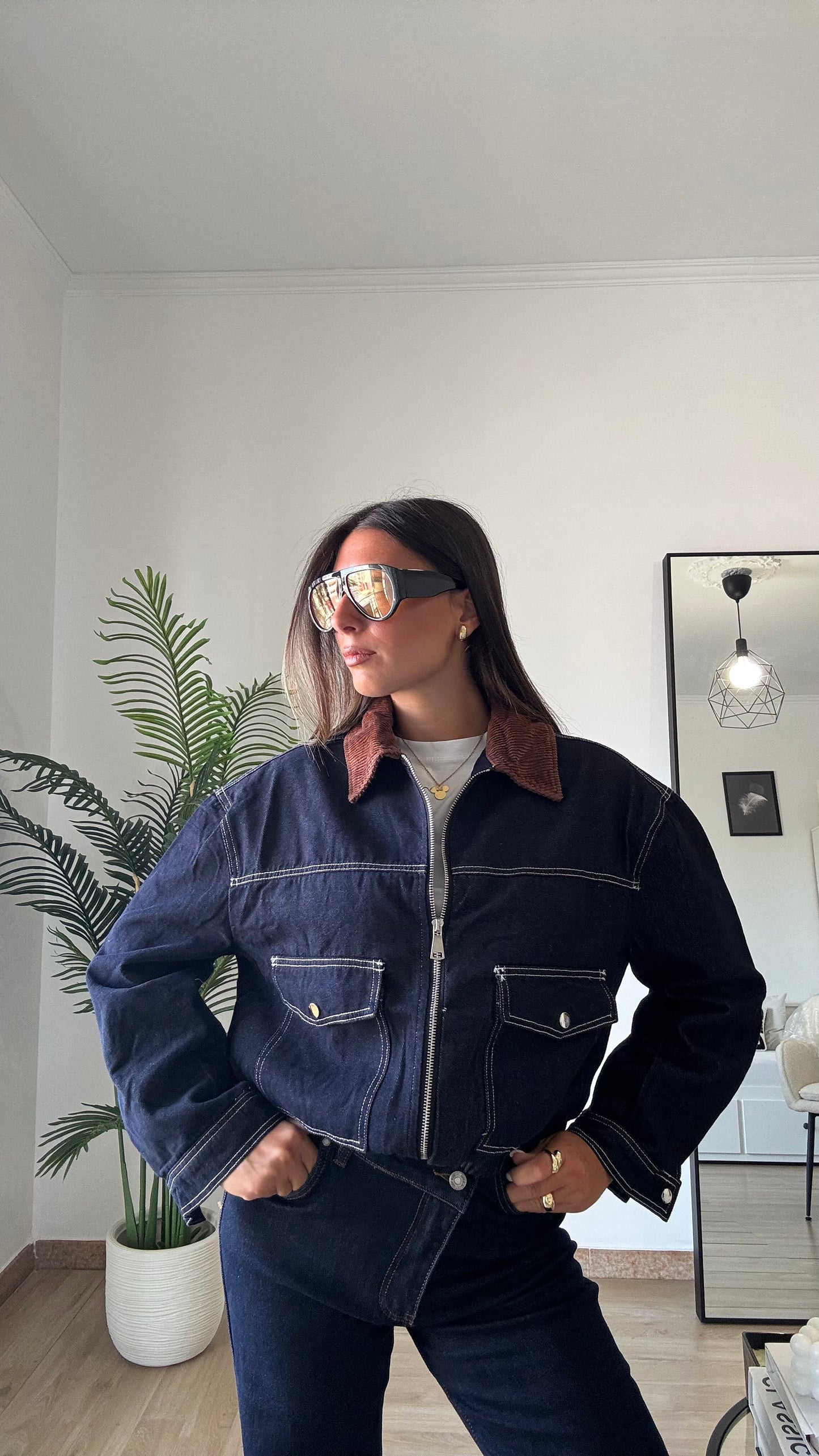 BOMBER DI “JEANS”